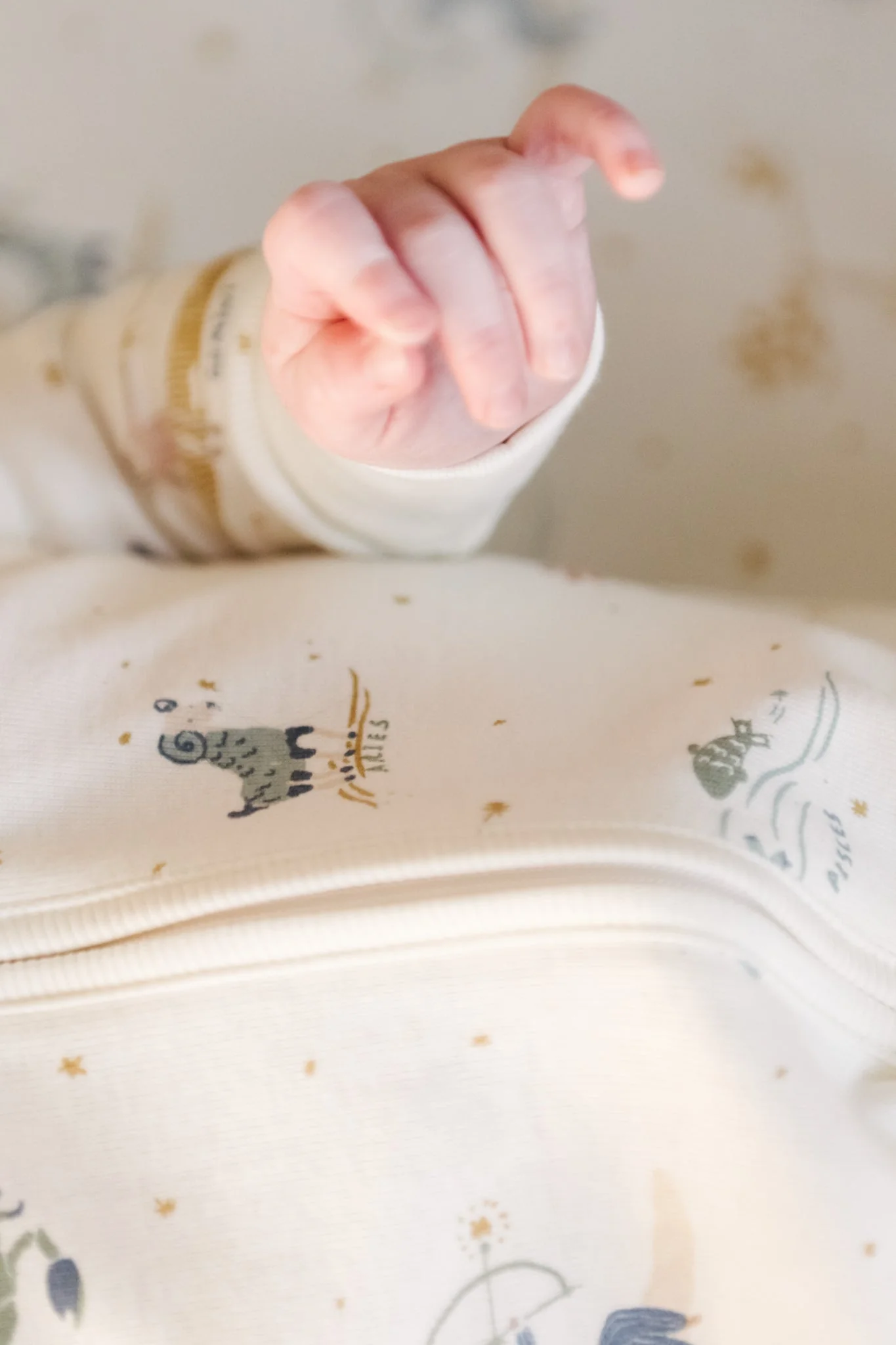 Ribbed Baby Sleeper - Zodiac - Image 5