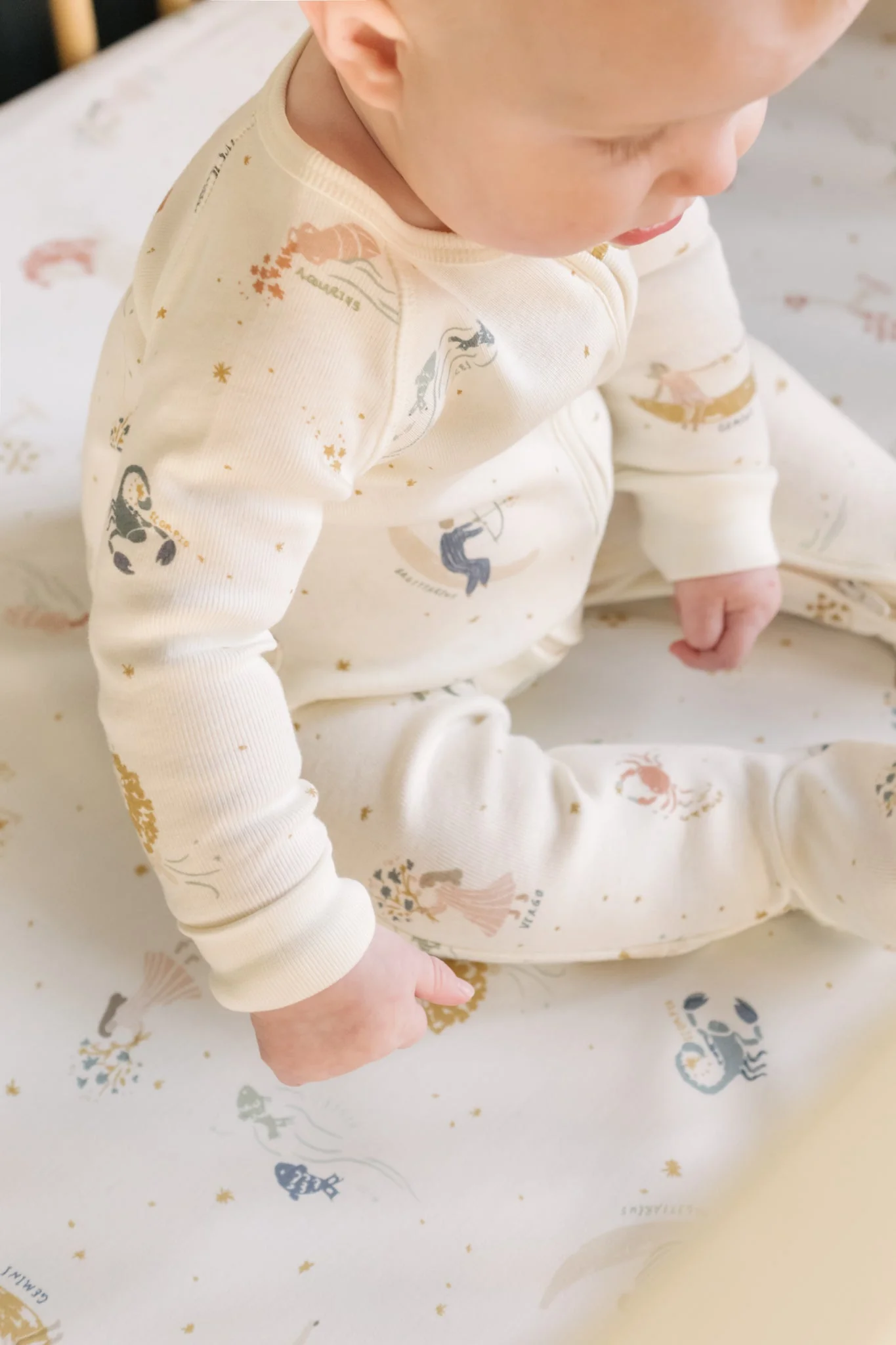 Ribbed Baby Sleeper - Zodiac - Image 6