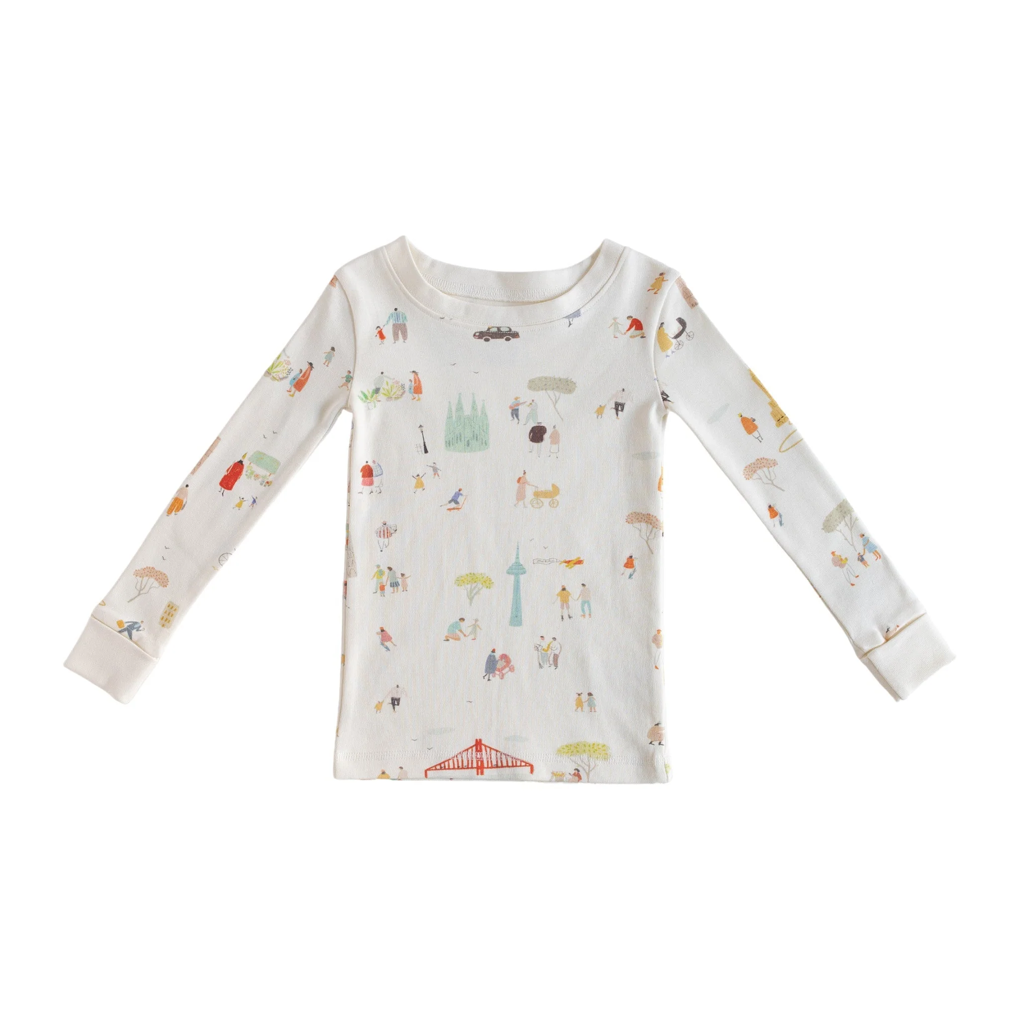 Ribbed Toddler Pajama - Explore the World - Image 5