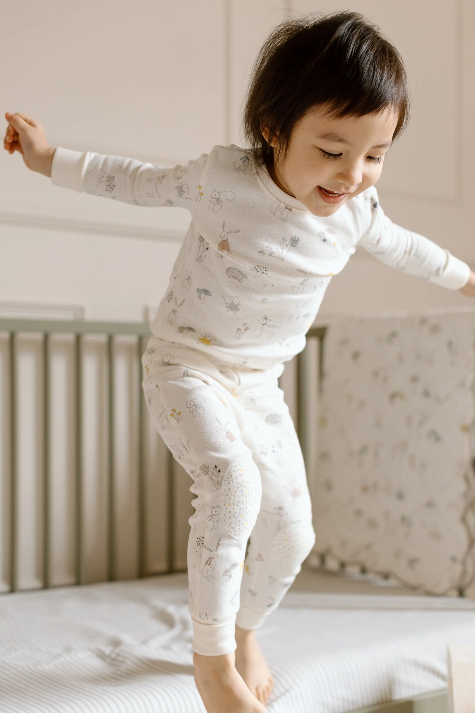 Ribbed Toddler Pajama - Magical Forest - Image 3