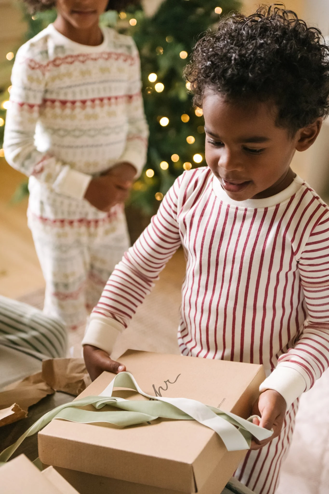Ribbed Toddler Pajama - Stripes Away Berry - Image 4