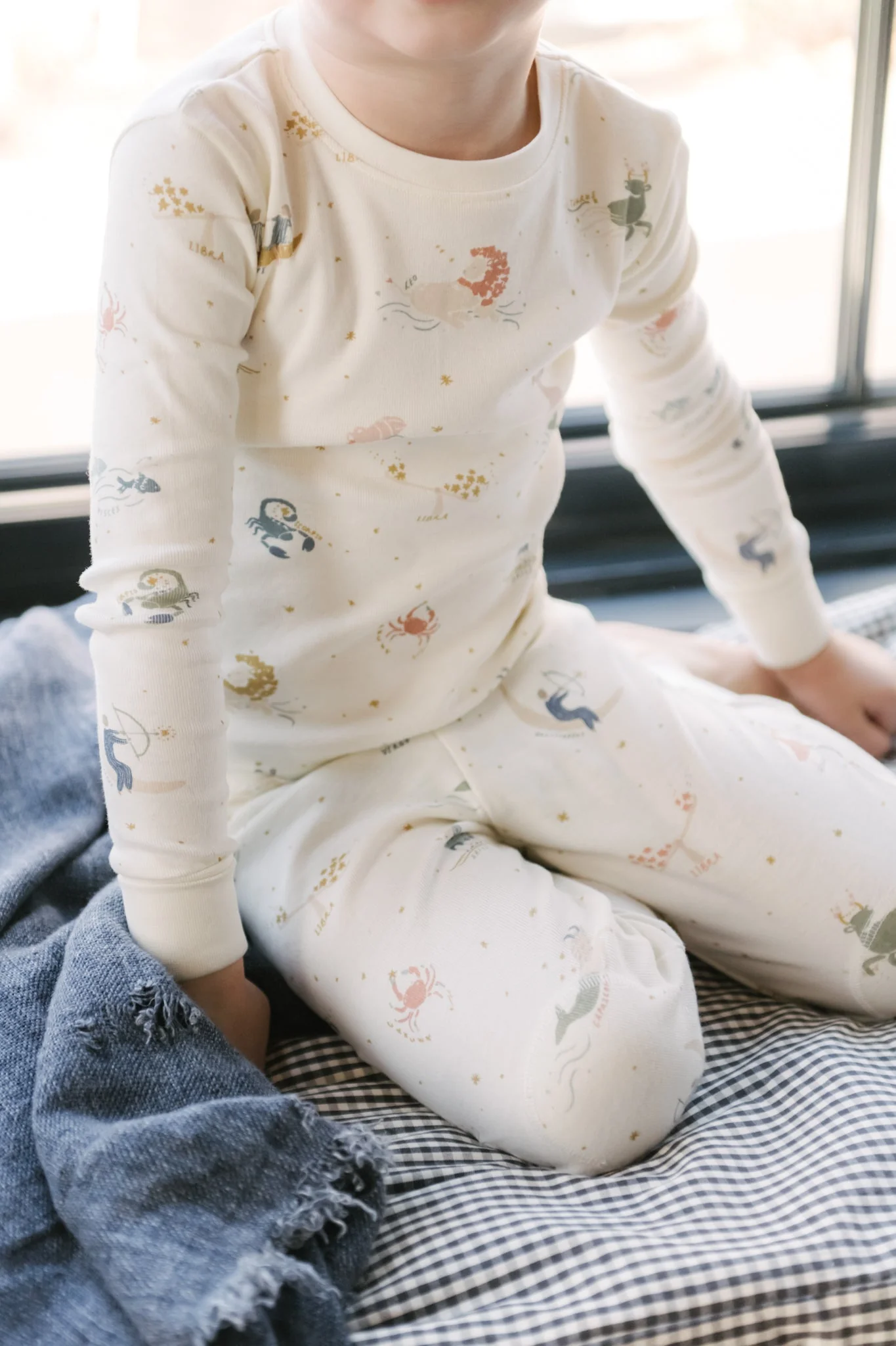 Ribbed Toddler Pajama - Zodiac - Image 3