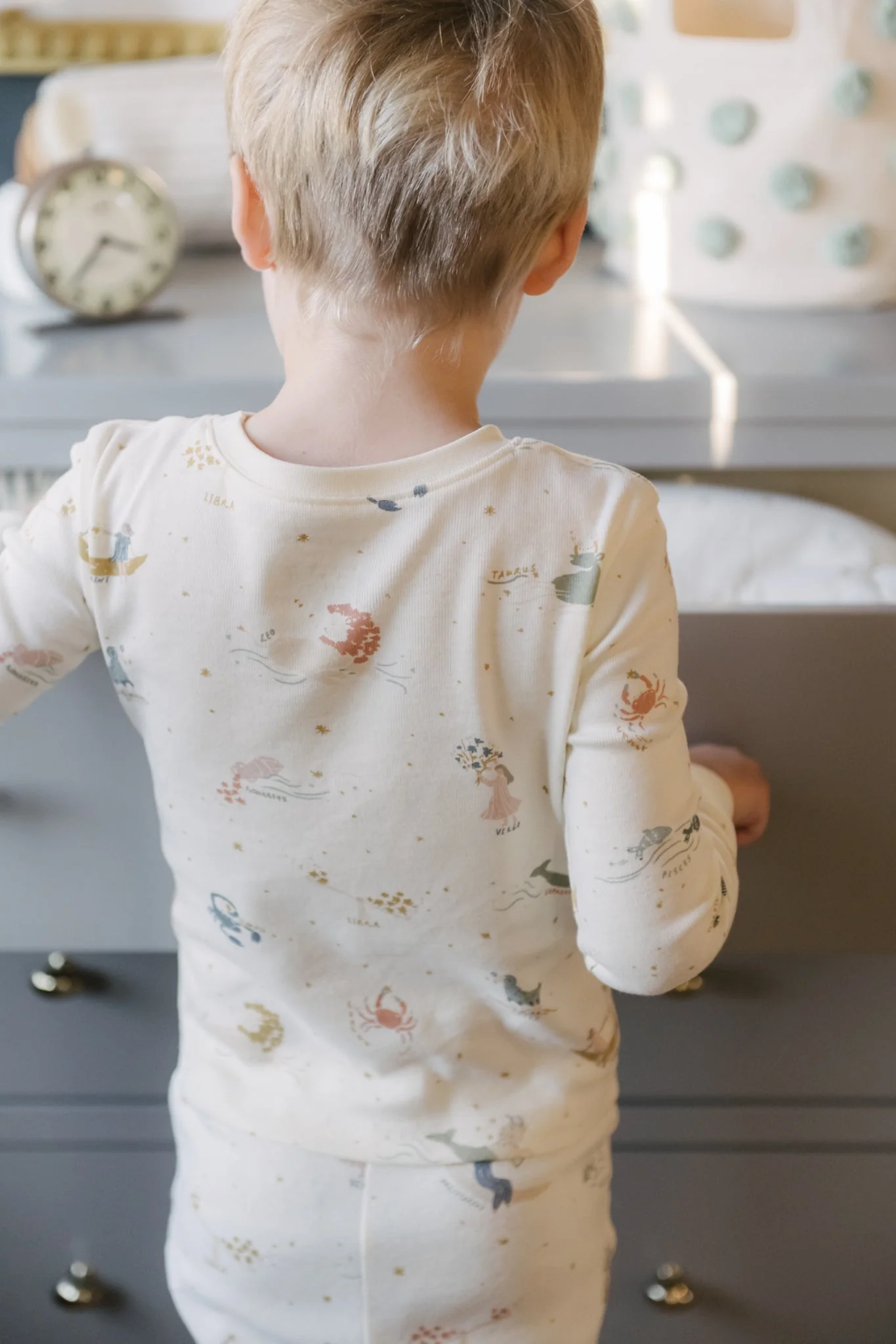 Ribbed Toddler Pajama - Zodiac - Image 4
