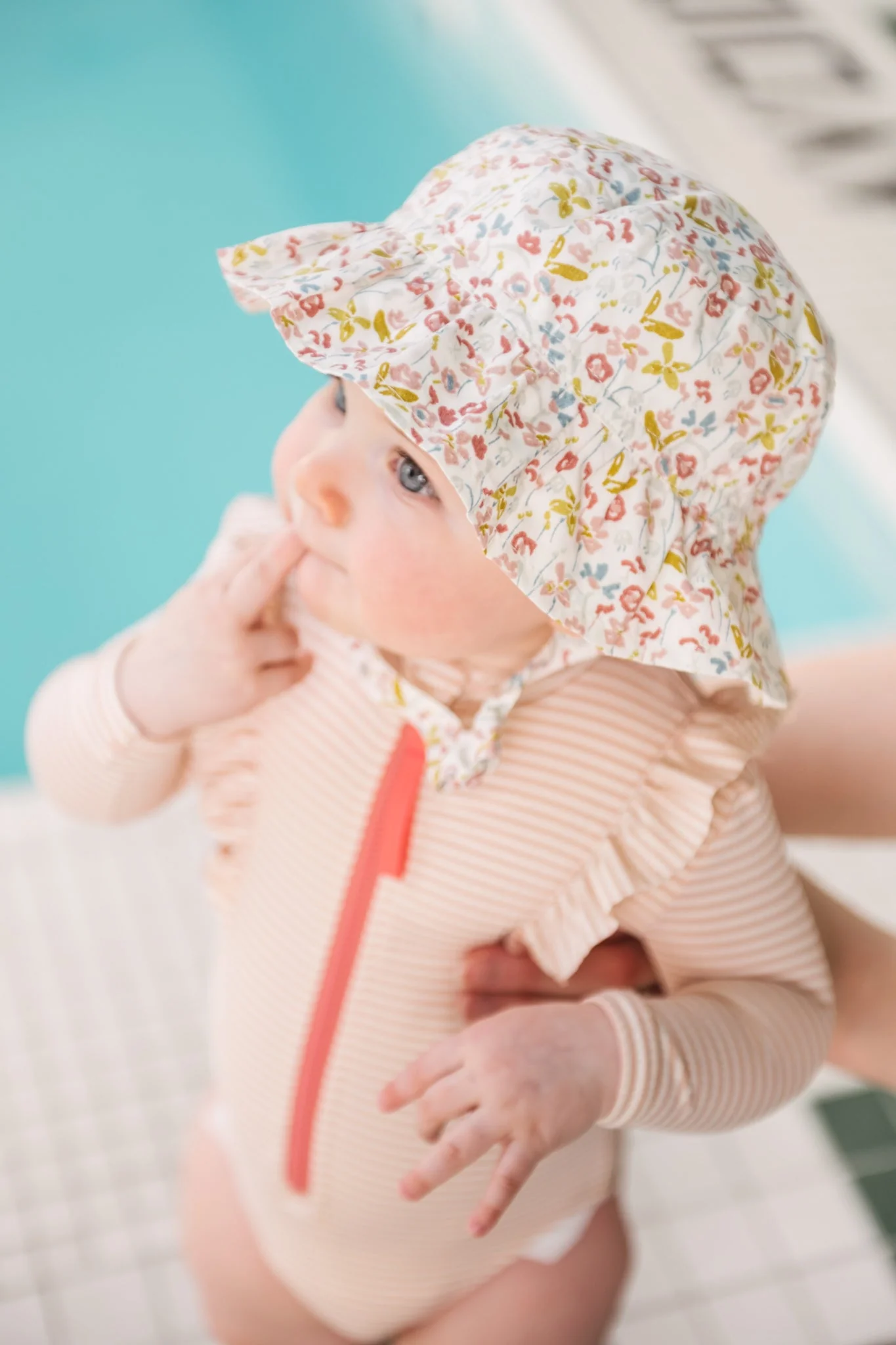 Ruffle Bucket Hat - Floret - Image 4