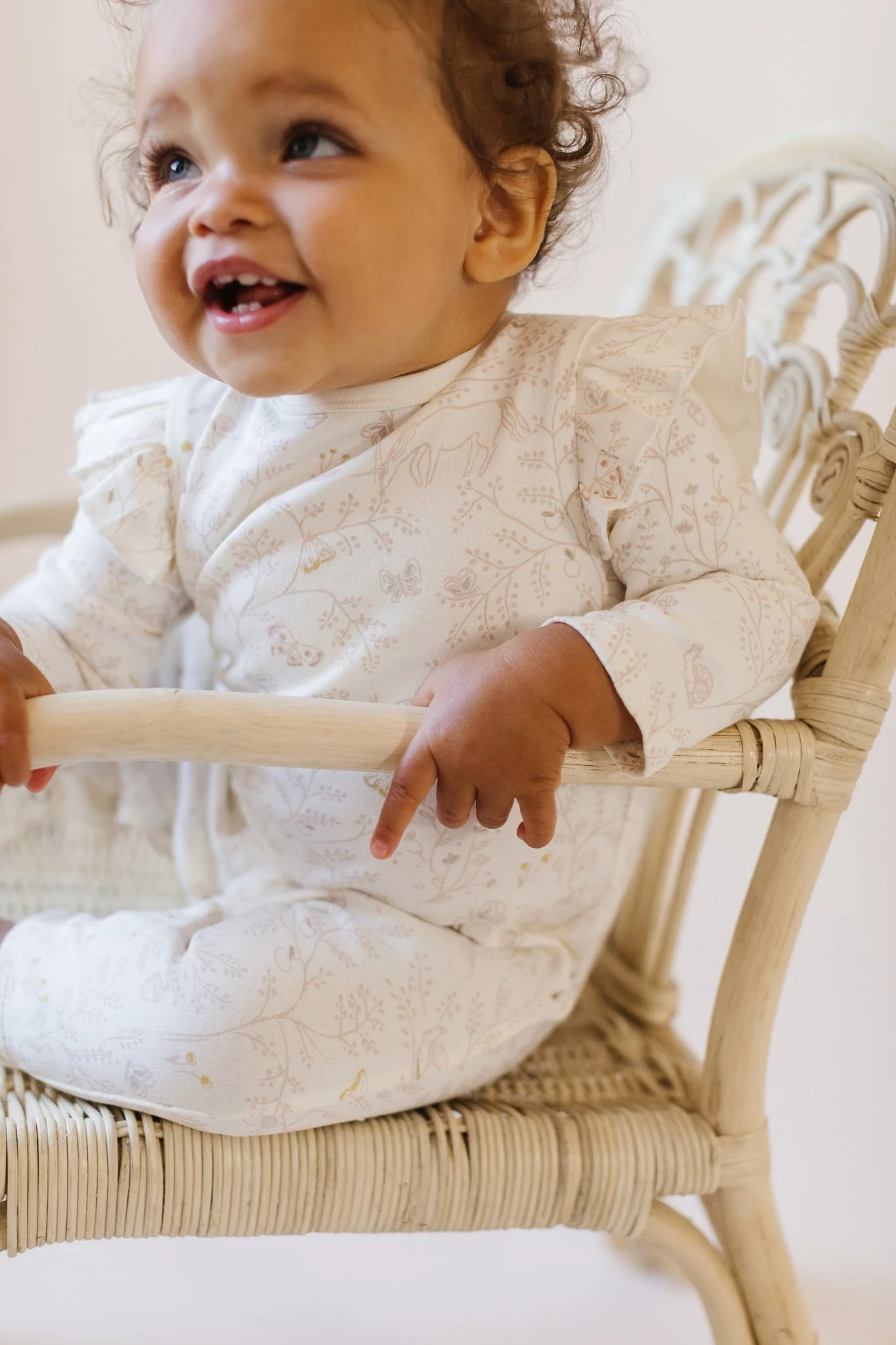 Ruffle Romper - Secret Garden - Image 2