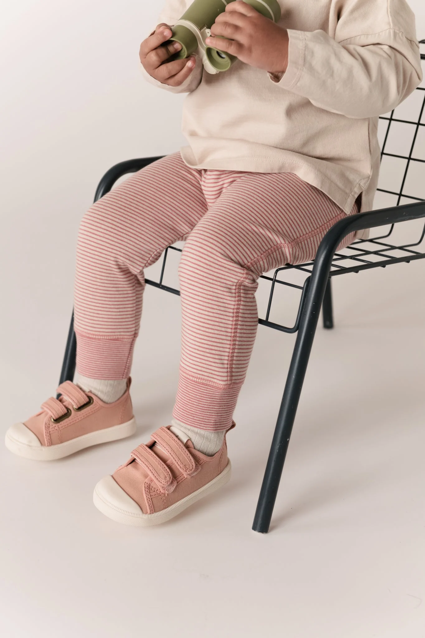 Sailor Stripe Harem Pant - Tea Rose - Image 2