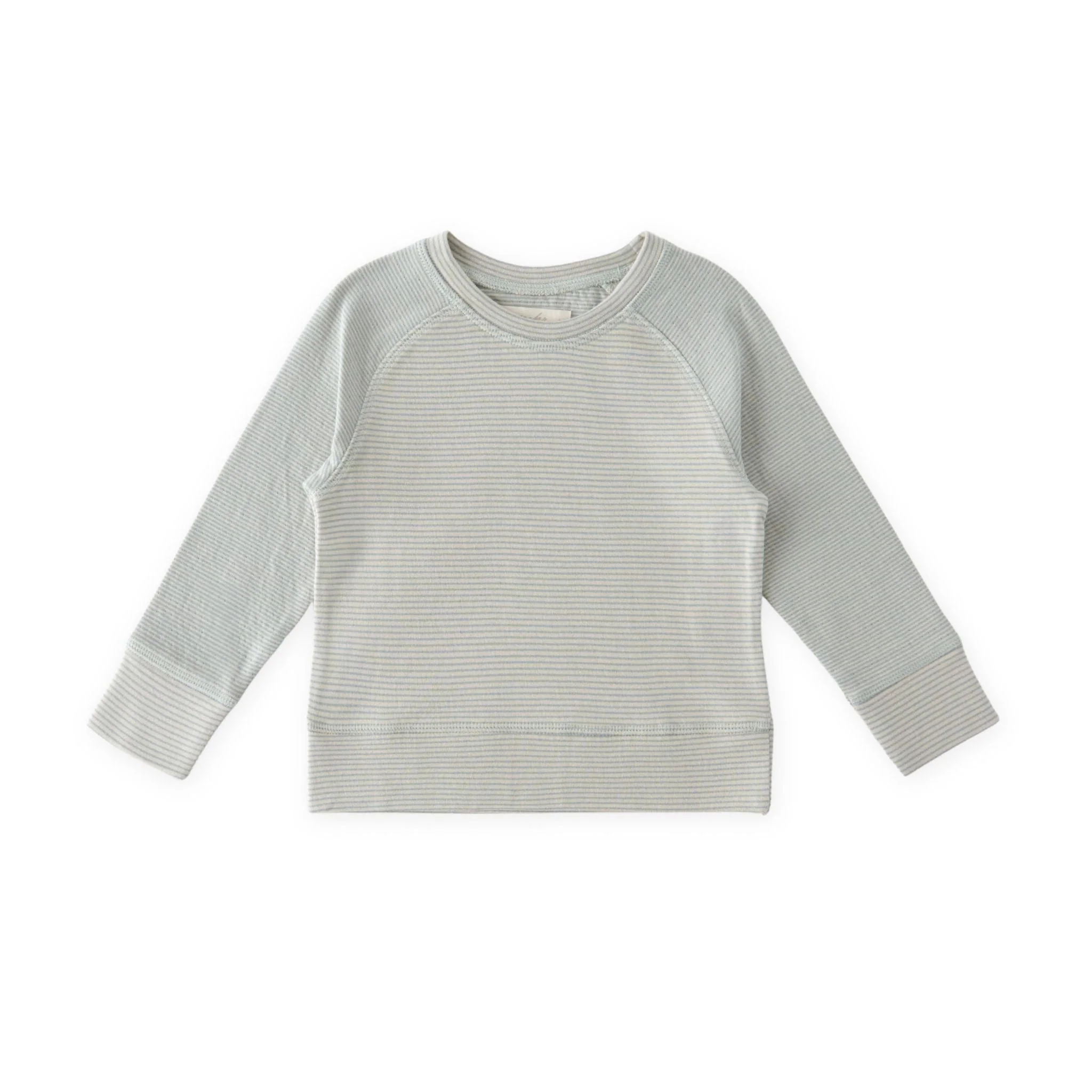 Sailor Stripe Kids Raglan Top - Sea