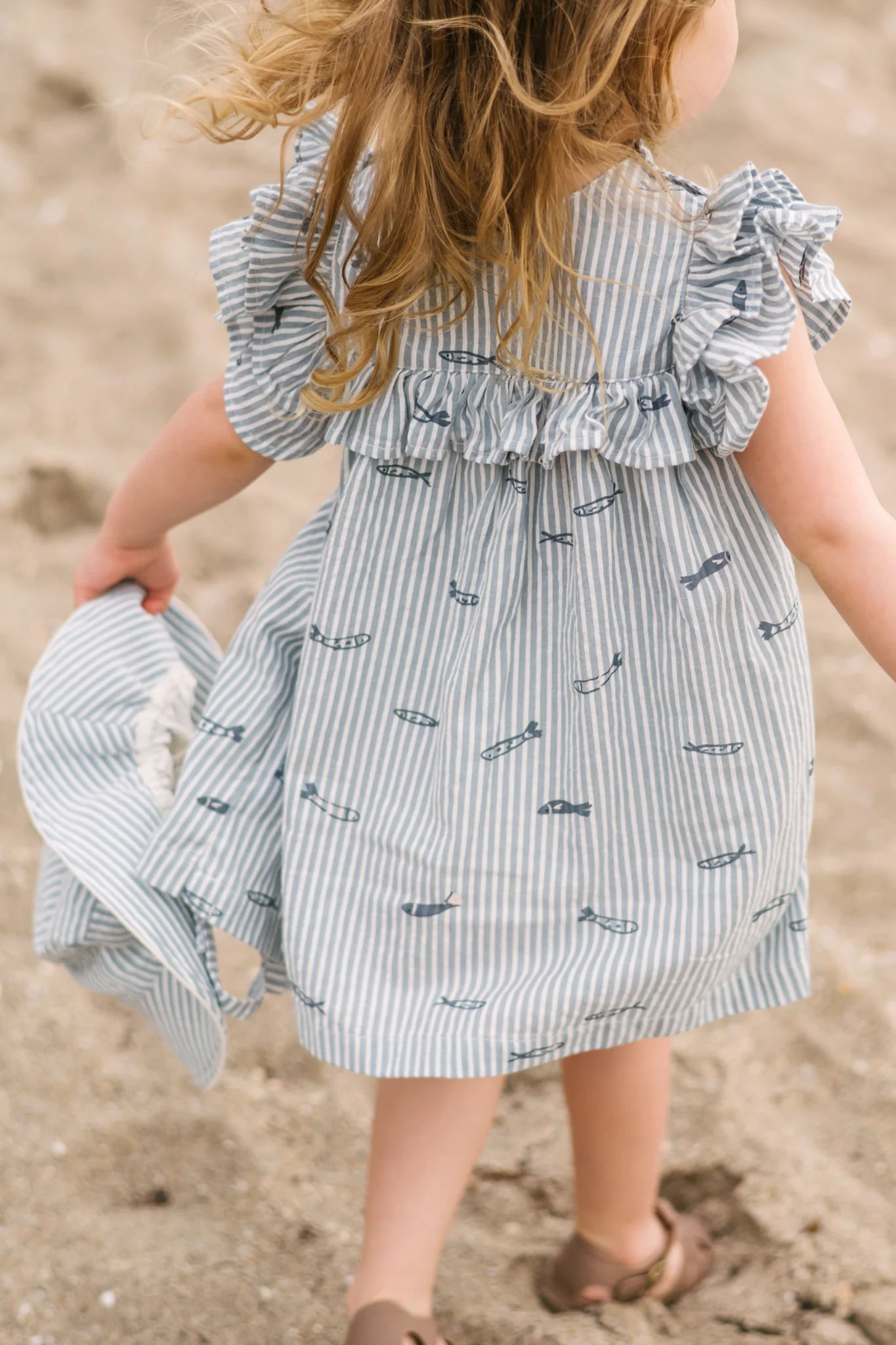 Seersucker Dress - Petit Sardine - Image 6