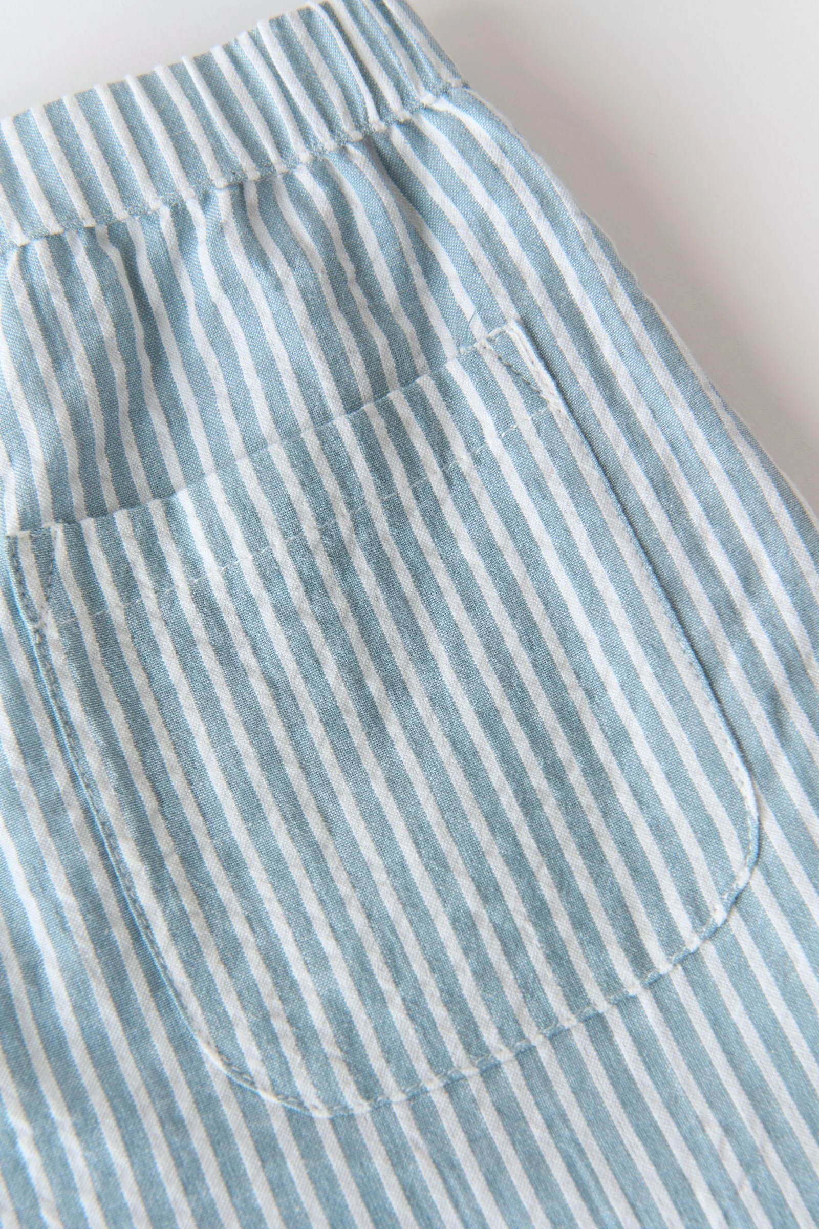 Seersucker Shorts - Marine Blue - Image 7