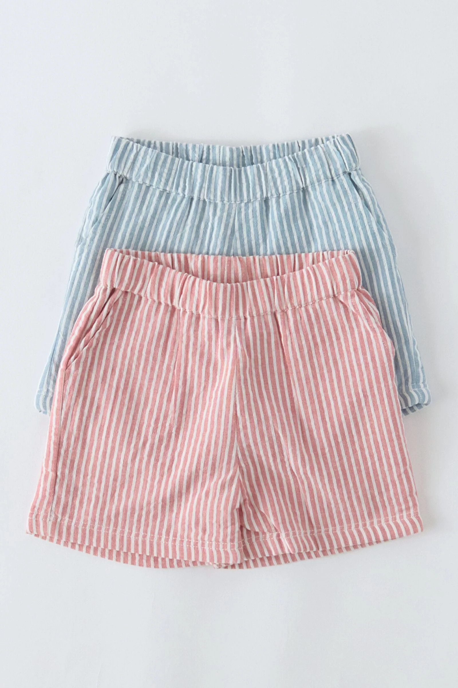Seersucker Shorts - Marine Blue - Image 8