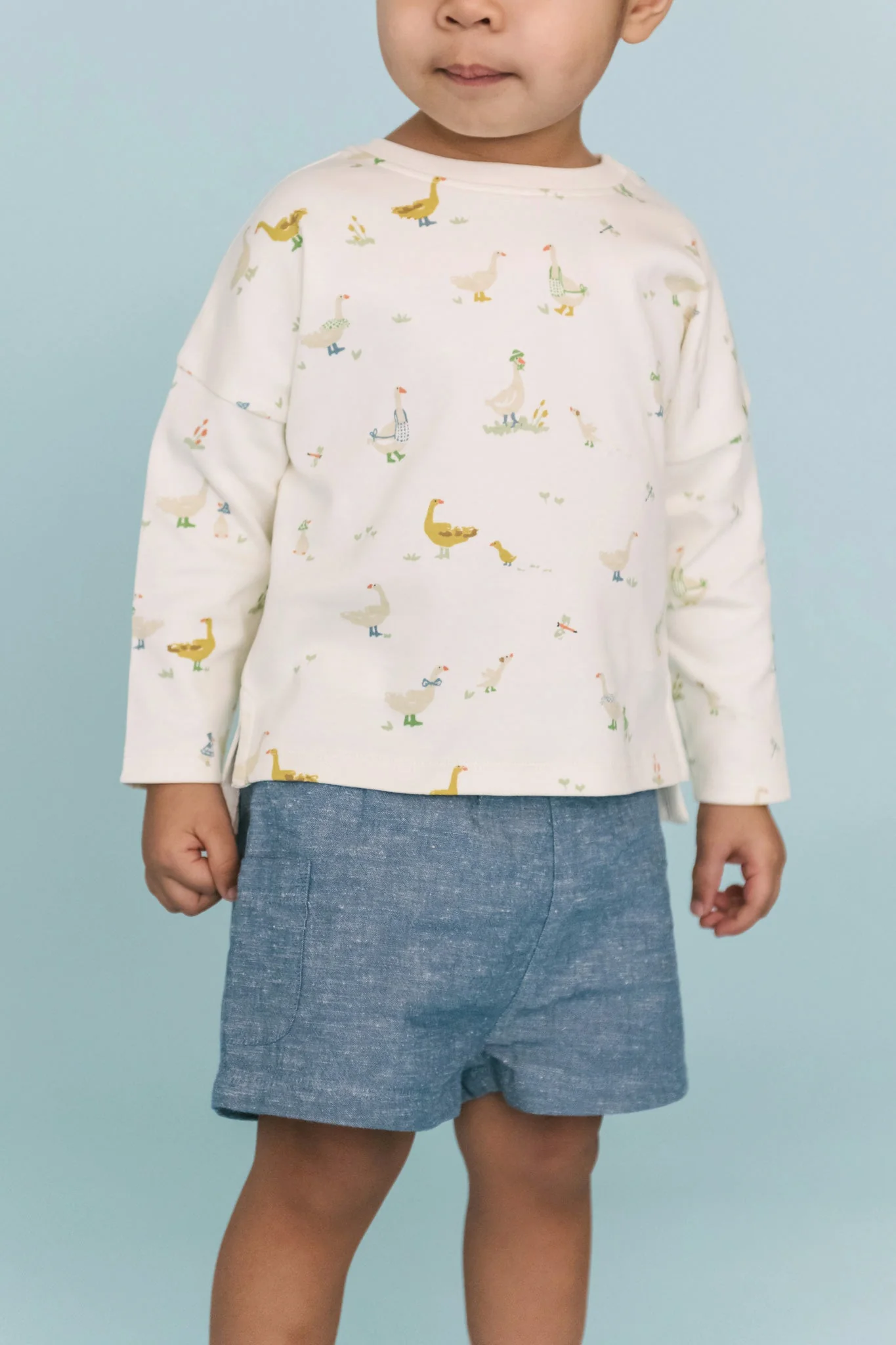 Chambray Short - Chambray - Image 2