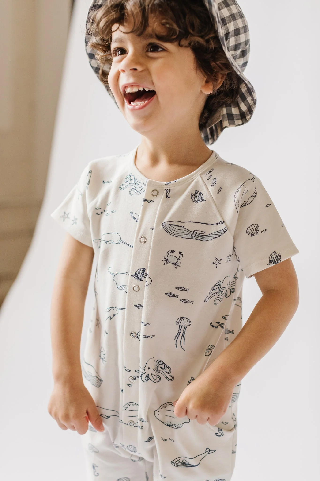 Short Sleeve Romper - Life Aquatic - Image 11