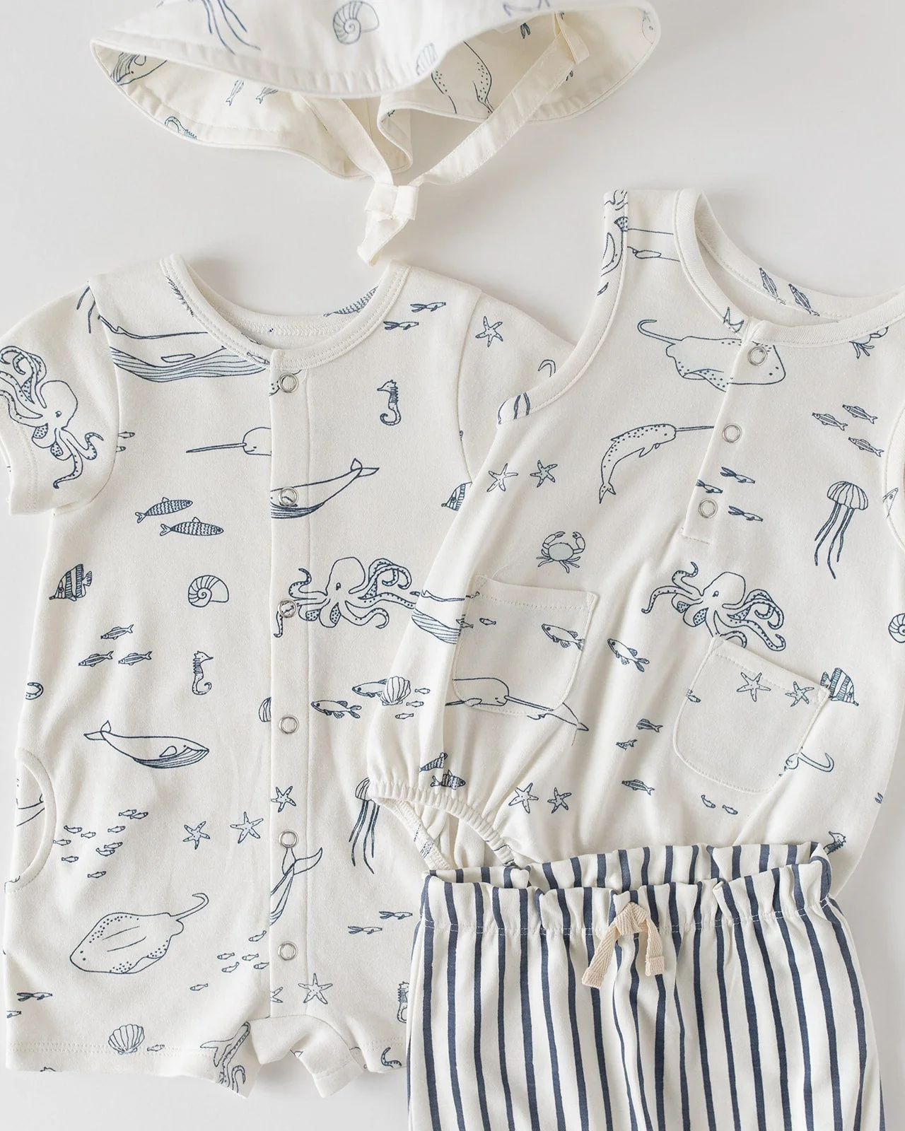 Short Sleeve Romper - Life Aquatic - Image 18
