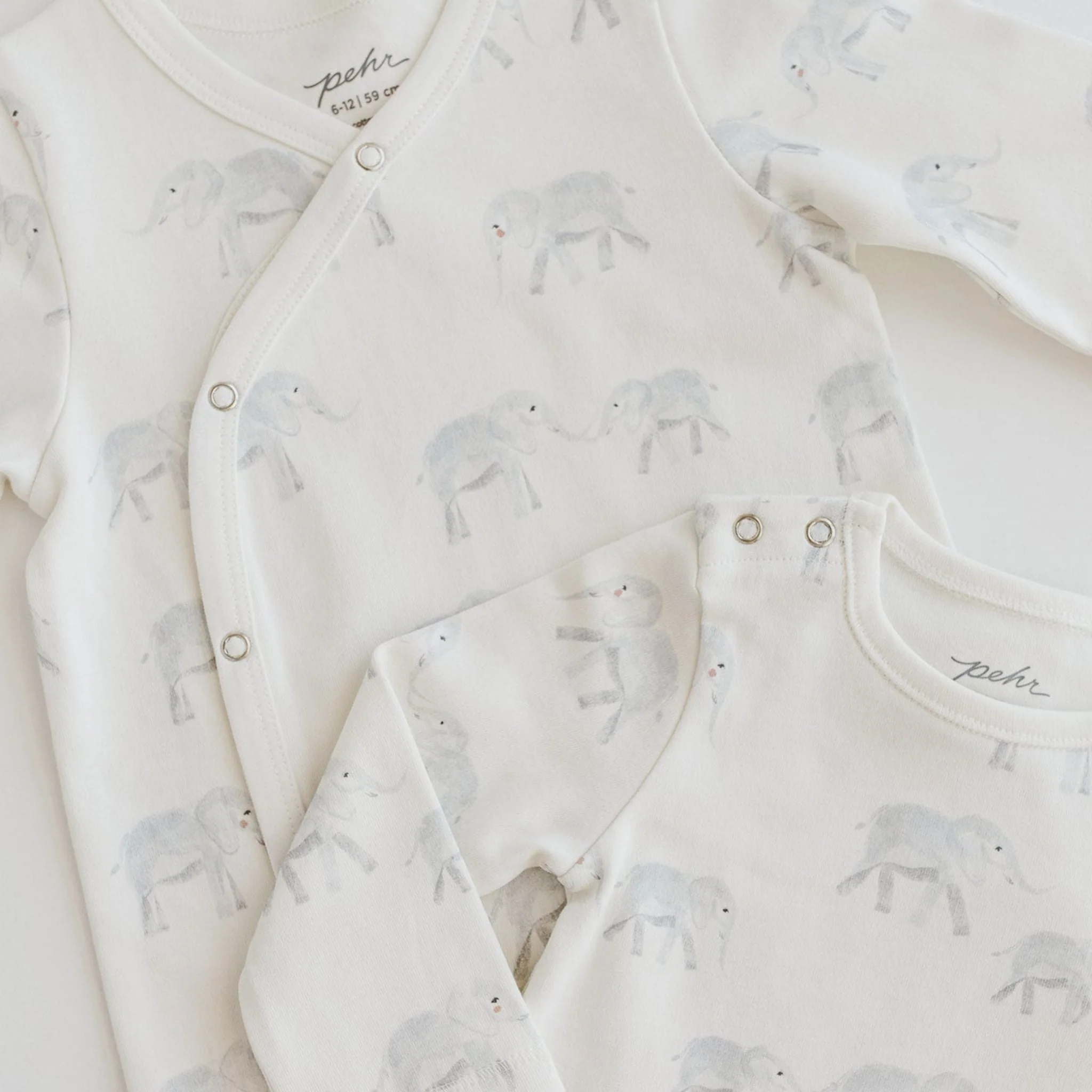 Shoulder Snap One-Piece - Follow Me Elephant - Image 3