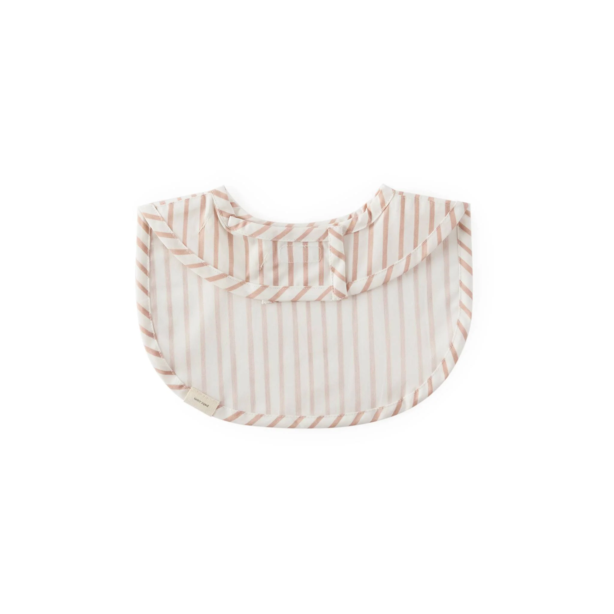 Water Repellent Everyday Essential Baby Bib - Stripes Away Rose Pink - Image 4