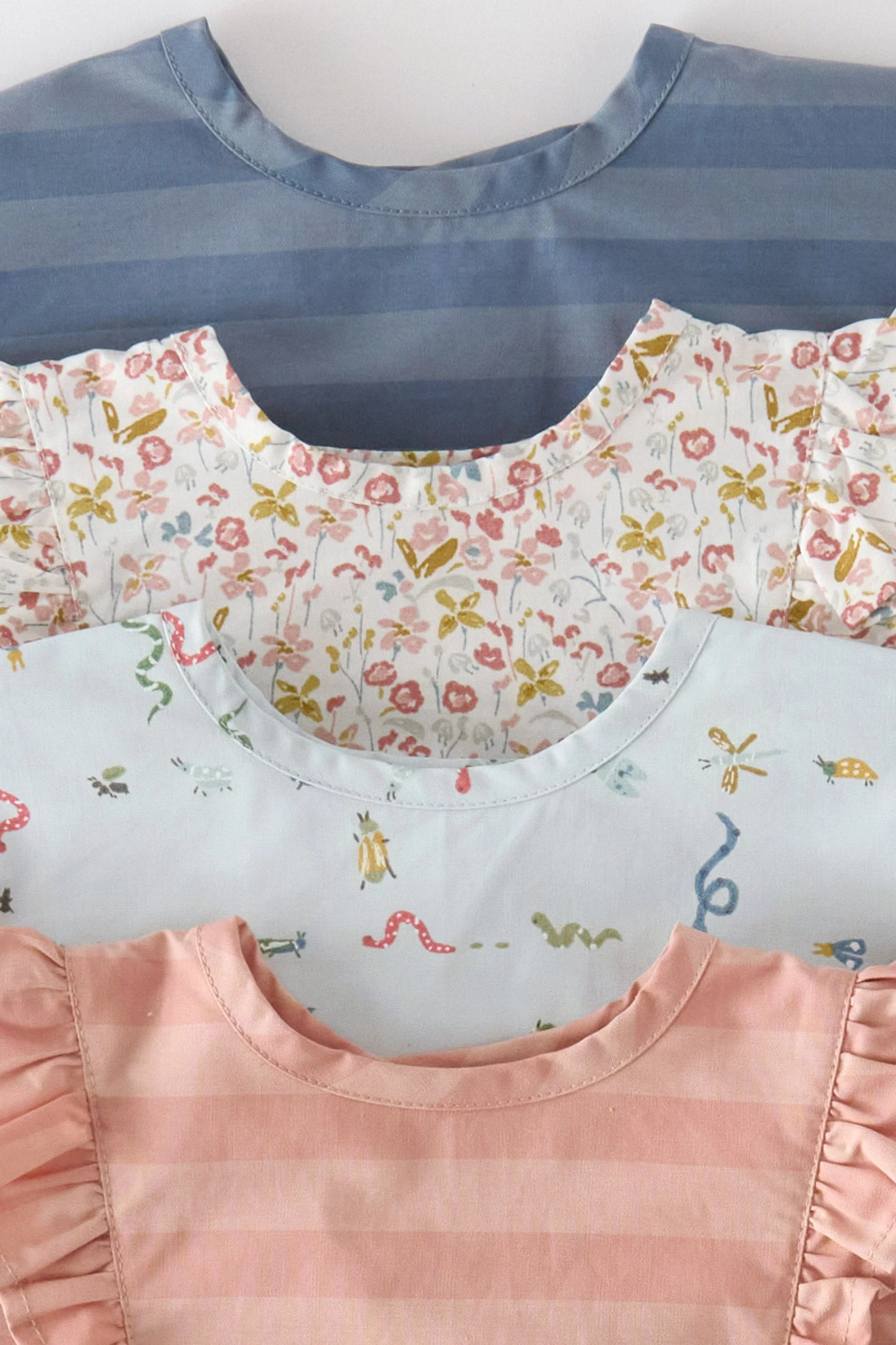 Water Repellent Baby Smock - Storm - Image 2