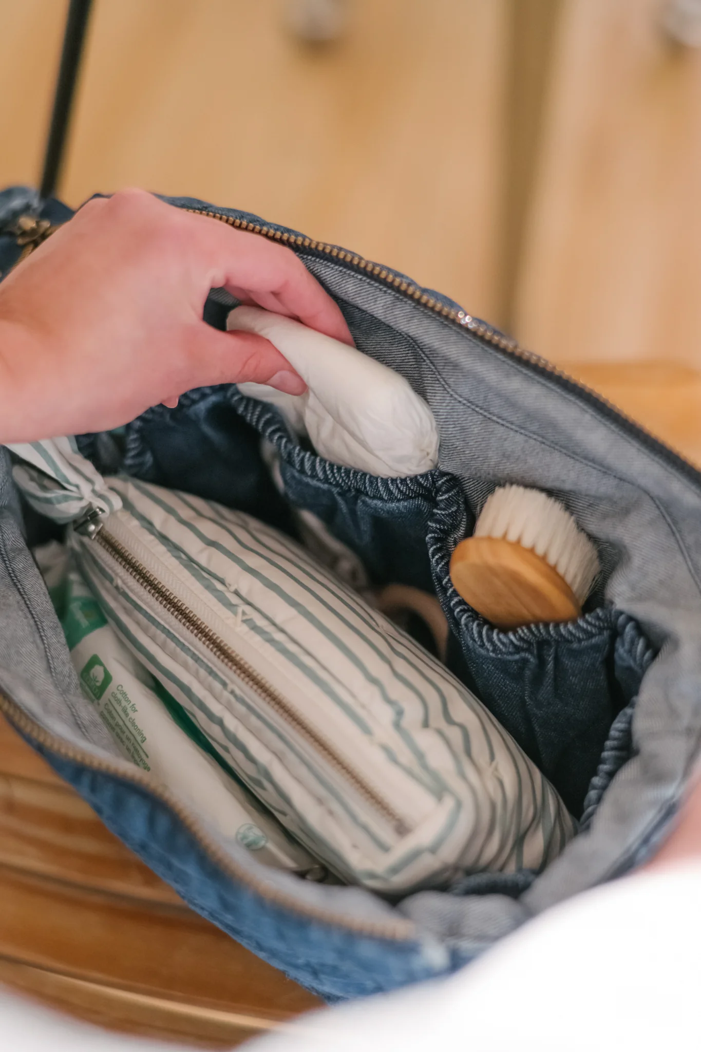 Stroller Organizer Caddy - Vintage Wash - Image 10