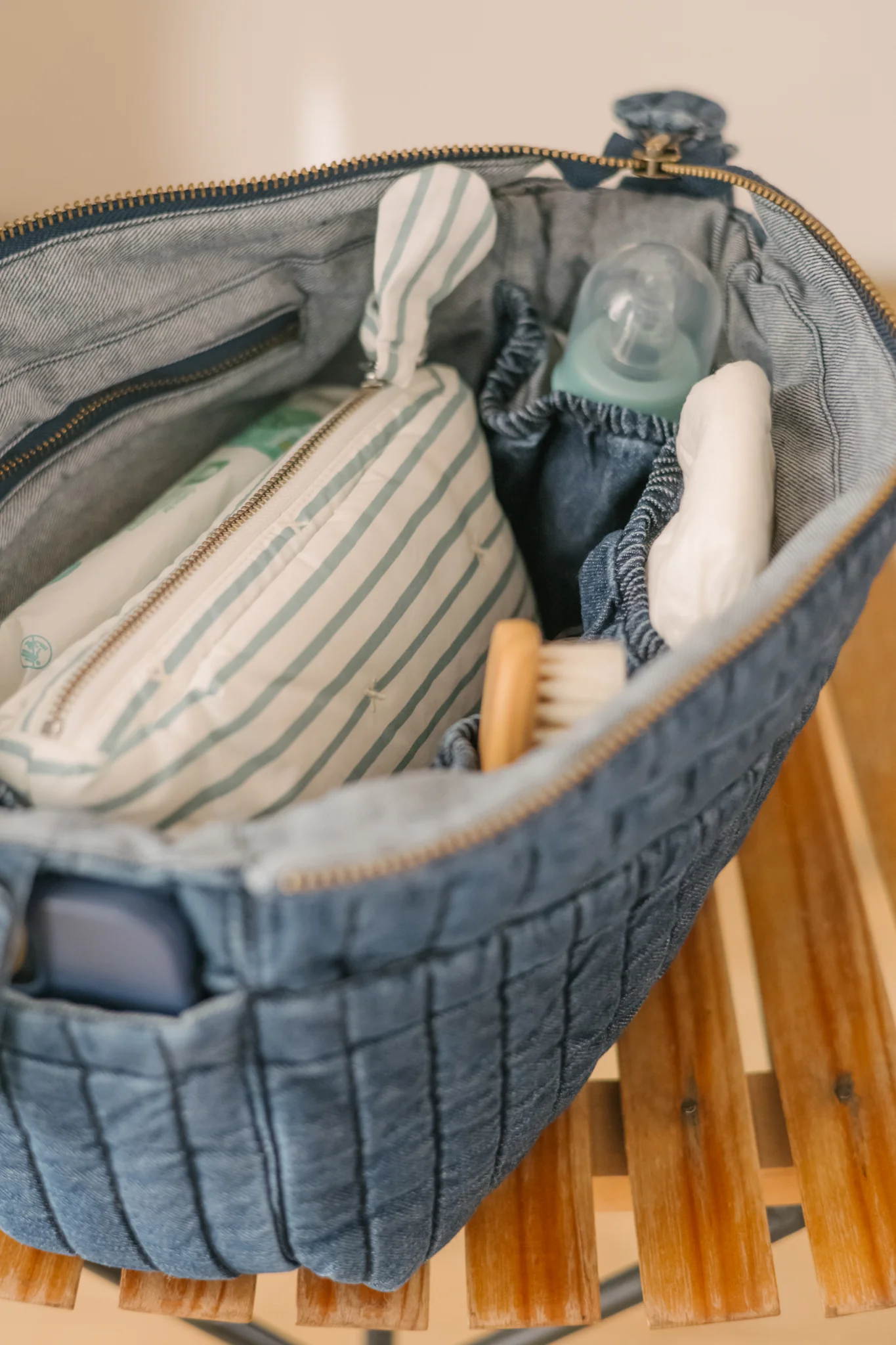 Stroller Organizer Caddy - Vintage Wash - Image 9
