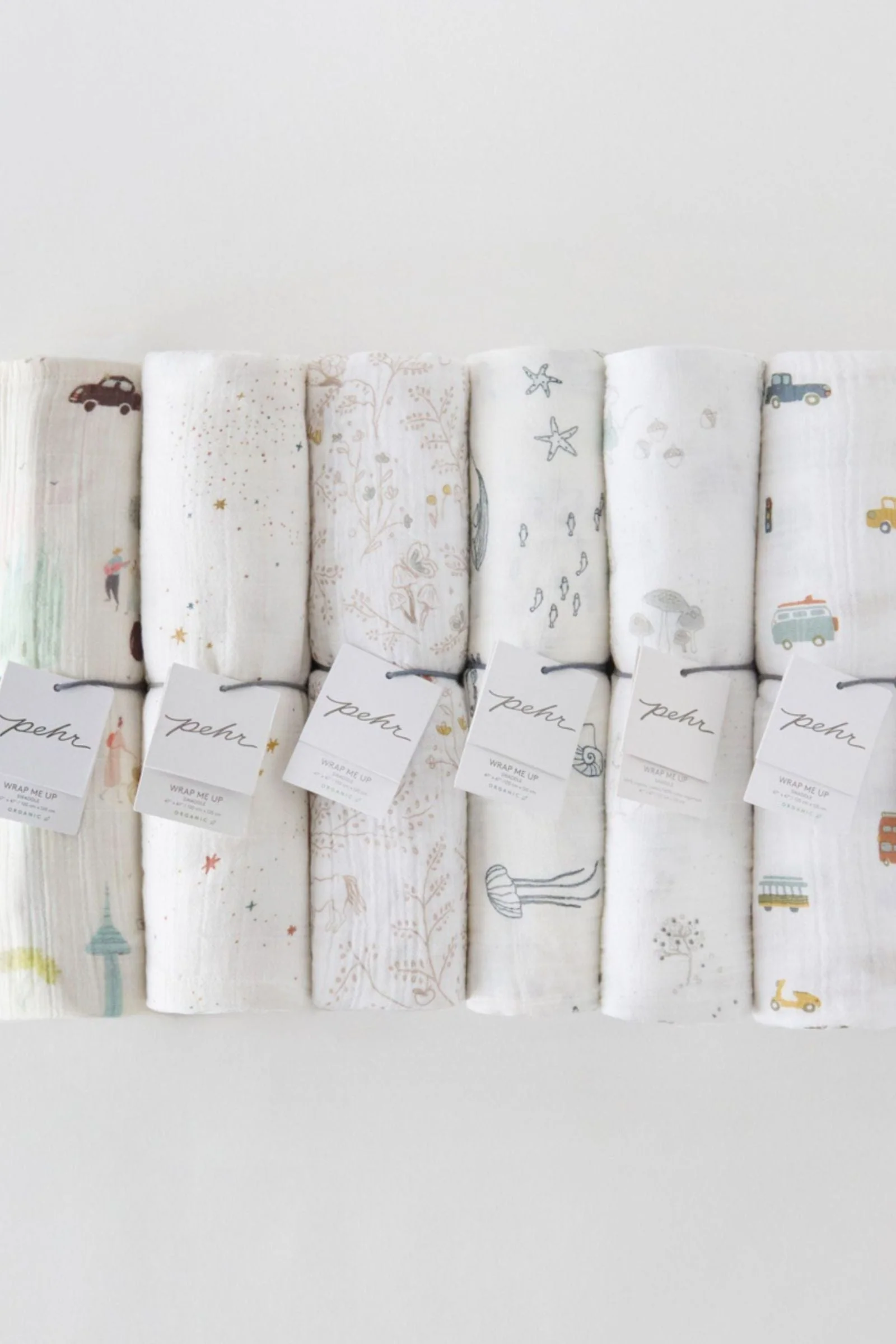 Organic Cotton Muslin Swaddle - Celestial - Image 3