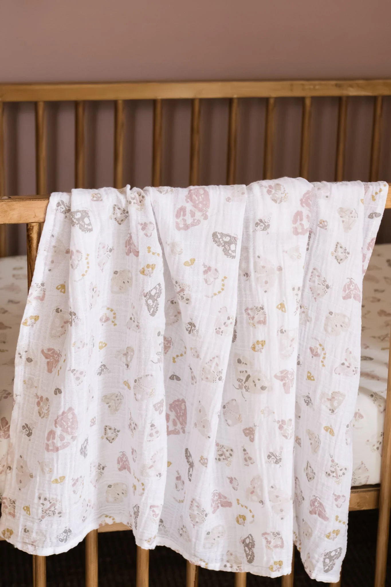 Organic Cotton Muslin Swaddle - Daydreamer - Image 5