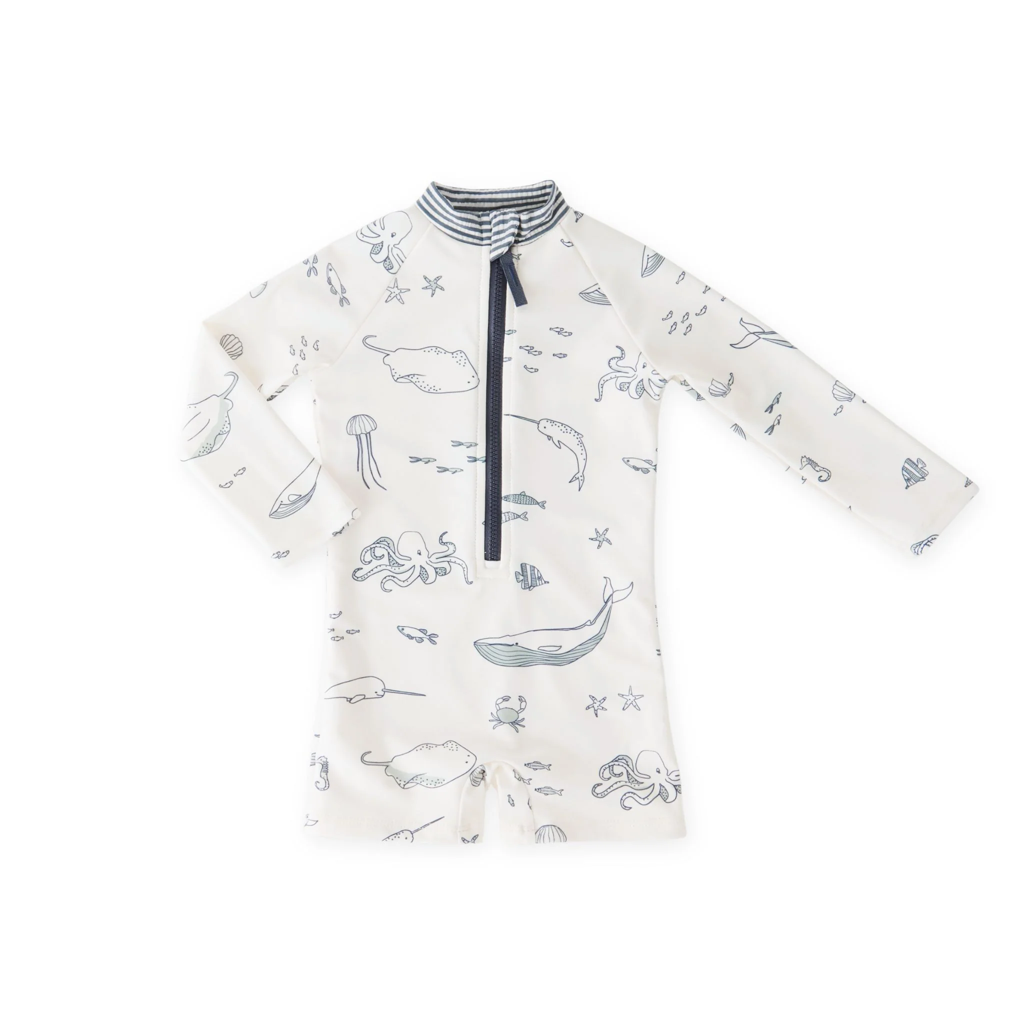 Swim Long Sleeve One-Piece - Life Aquatic