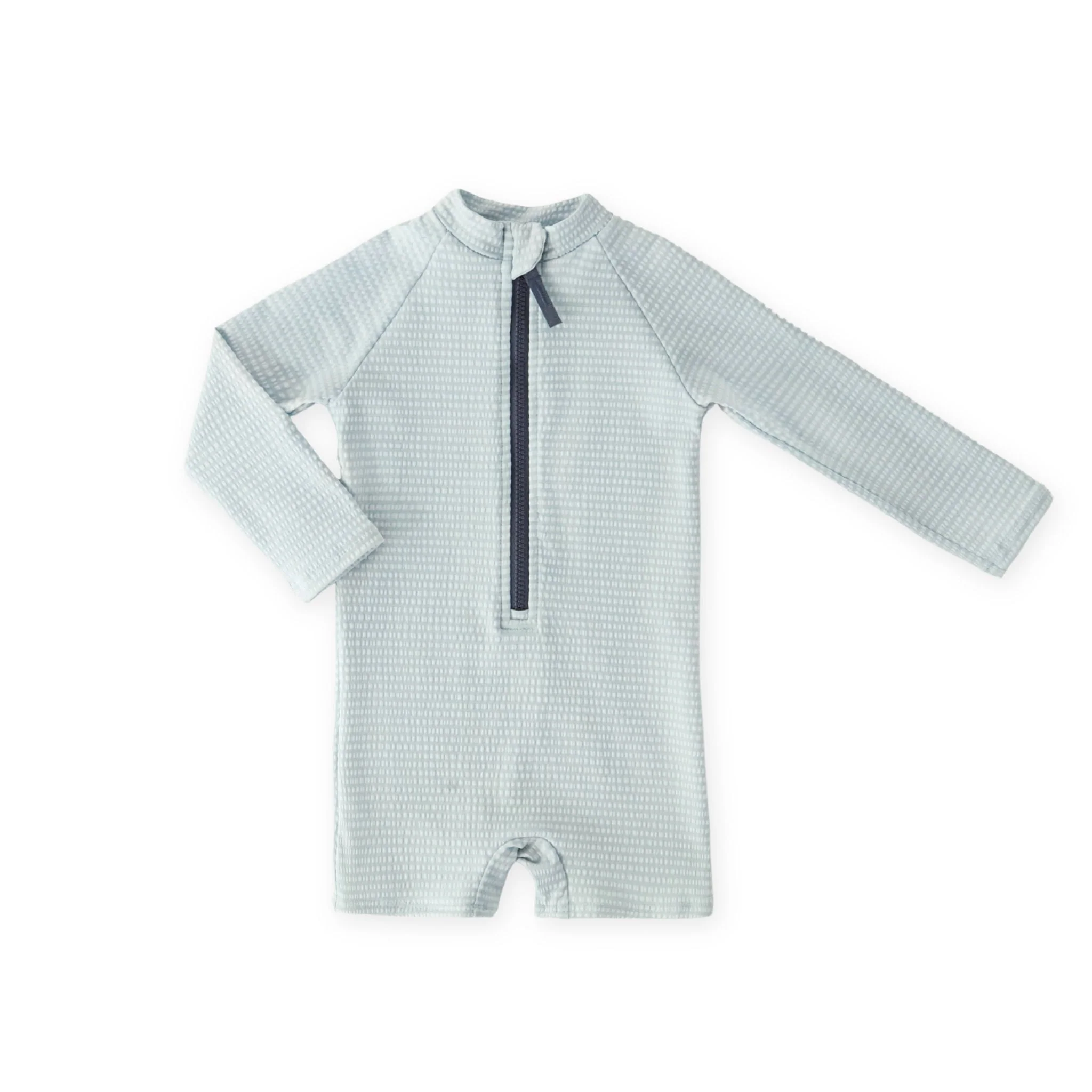 Swim Long Sleeve One-Piece - Seersucker Lake - Image 6