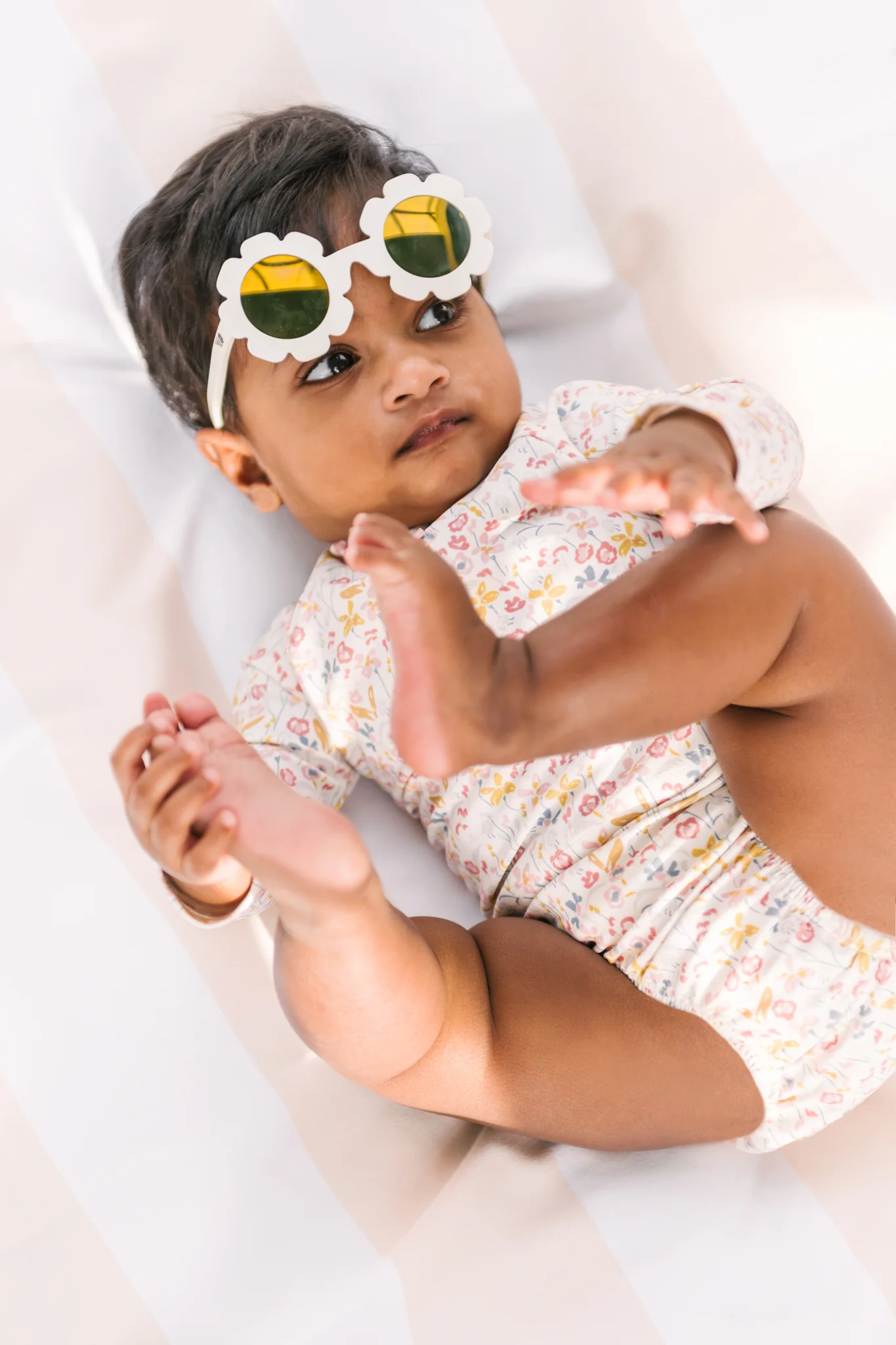 Baby Swim Rash Guard & Bloomer- Floret - Image 2
