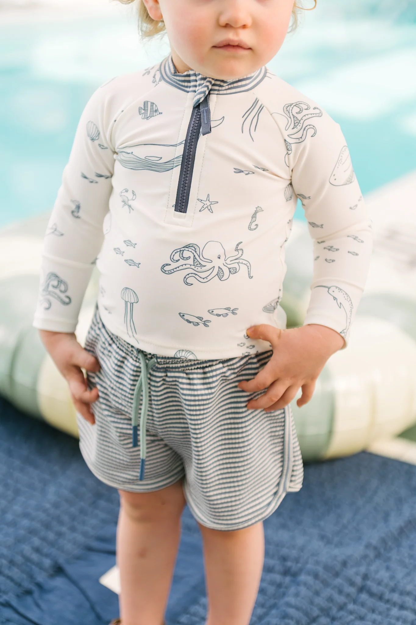 Swim Rash Guard & Short - Life Aquatic - Image 2