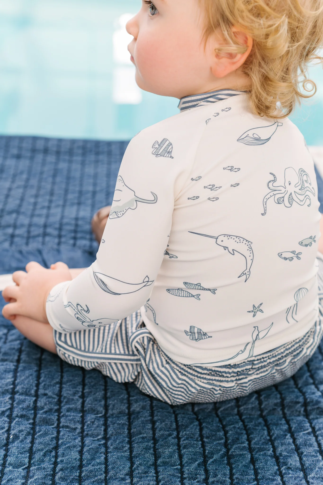 Swim Rash Guard & Short - Life Aquatic - Image 3