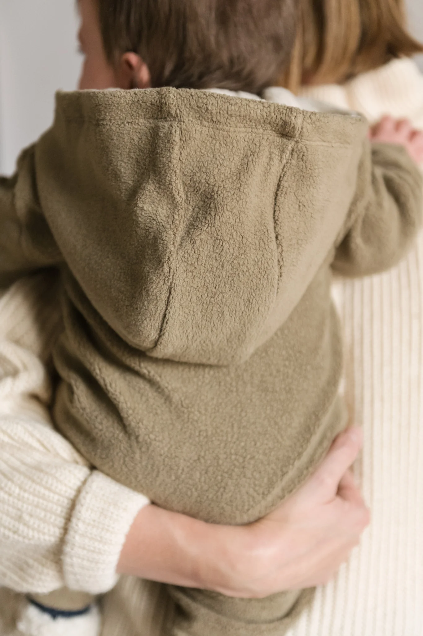 Teddy Fleece Baby Suit - Moss - Image 4