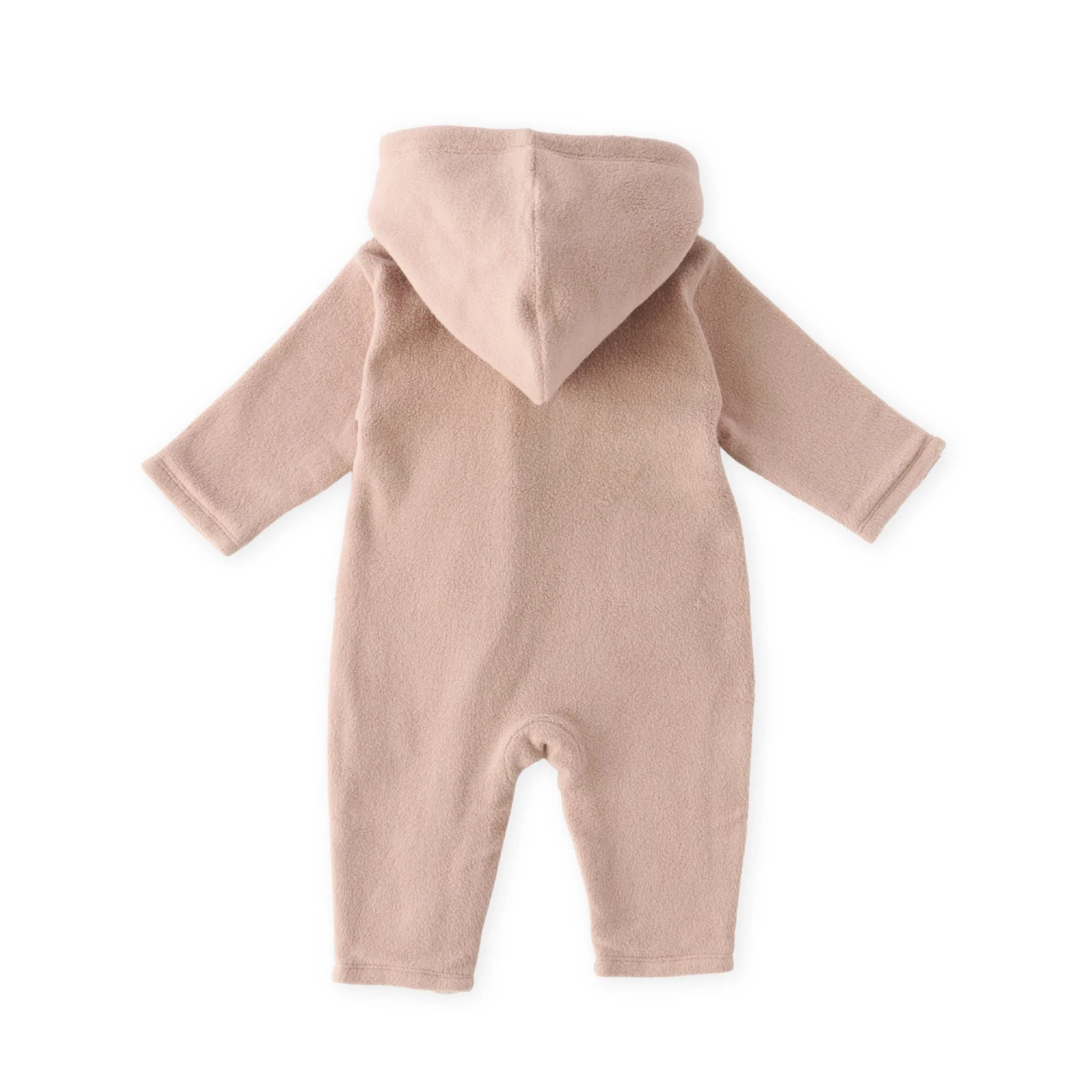 Teddy Fleece Baby Suit - Rose Pink - Image 10