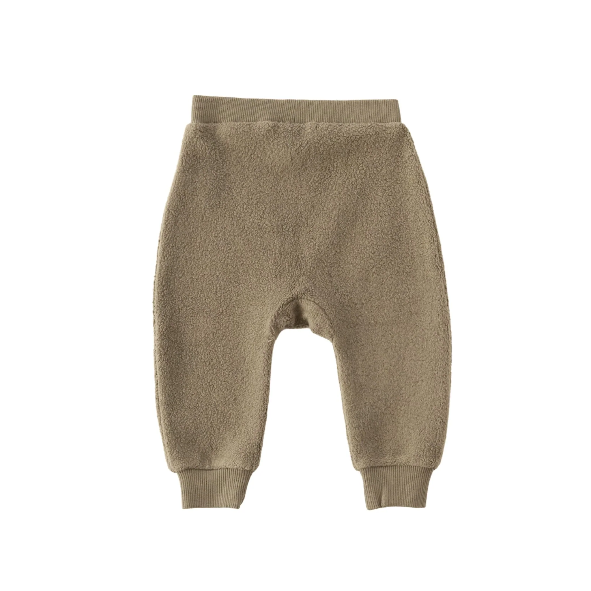 Teddy Fleece Harem Pant - Moss - Image 6