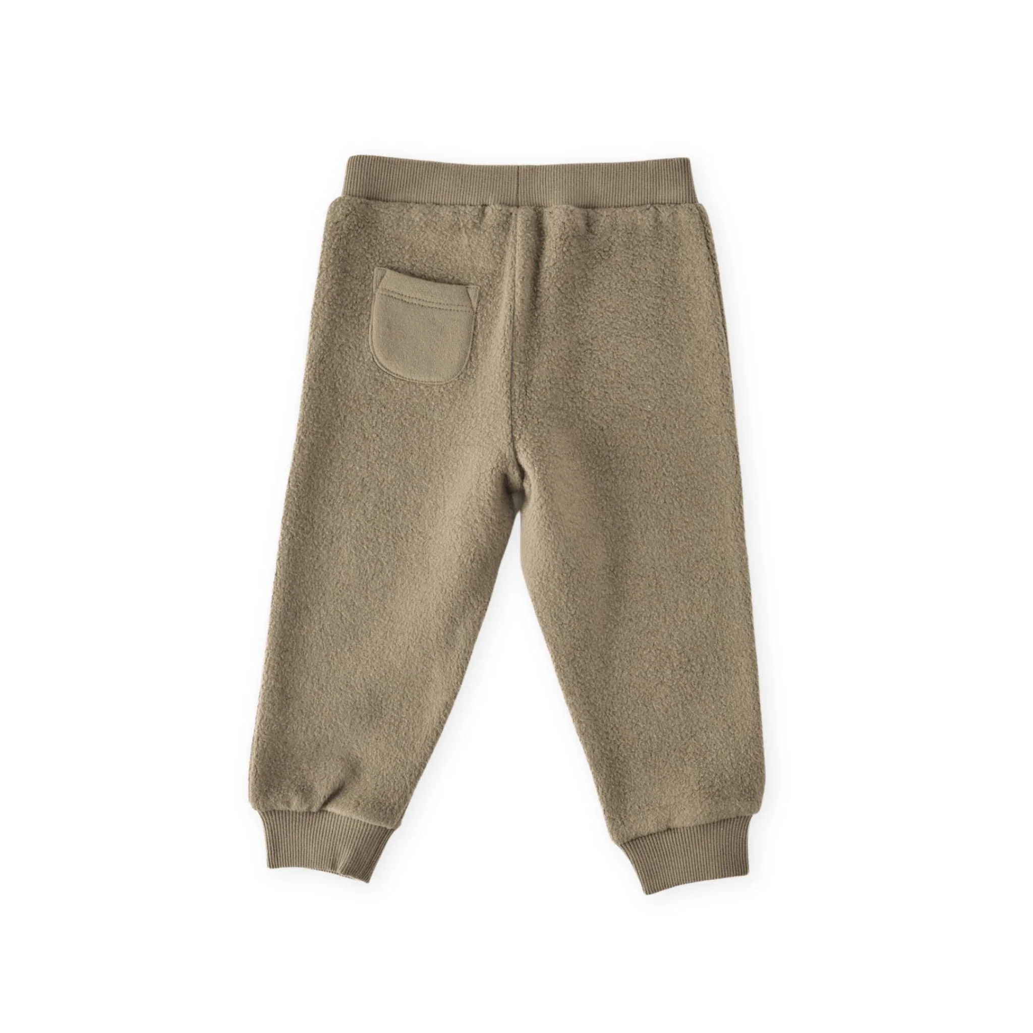 Teddy Fleece Jogger - Moss - Image 5