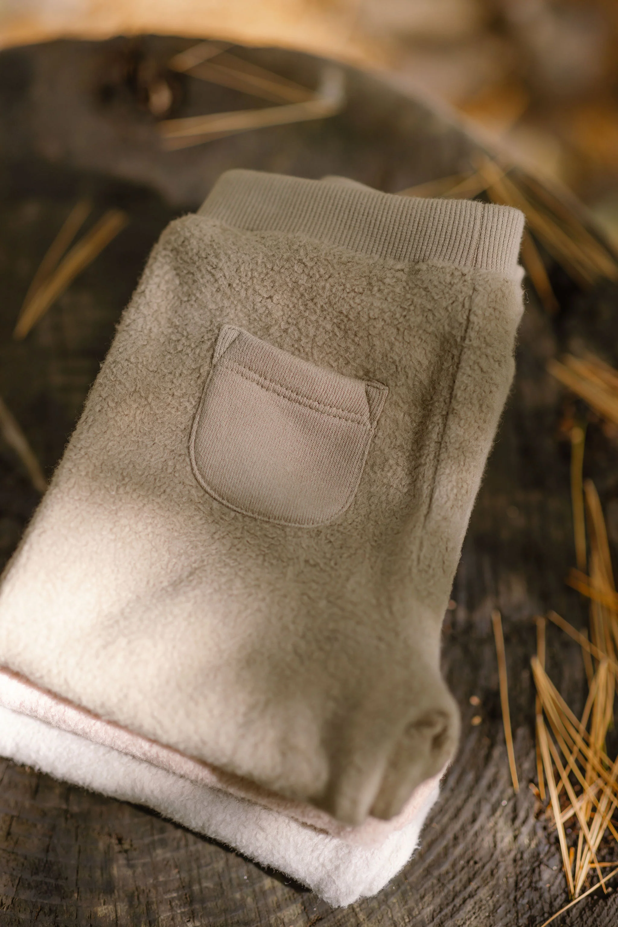 Teddy Fleece Set - Moss - Image 6
