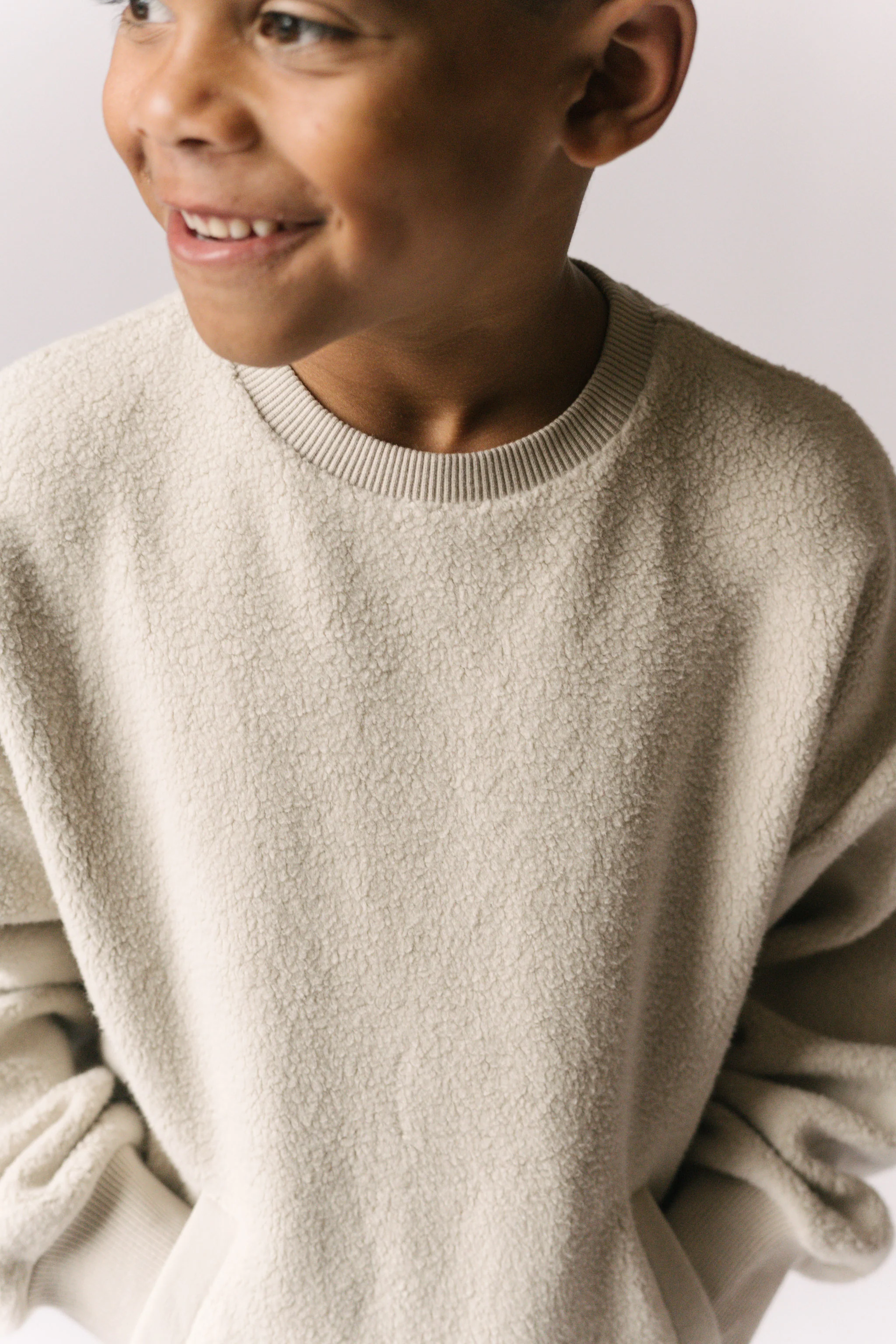 Teddy Fleece Set - Stone - Image 3