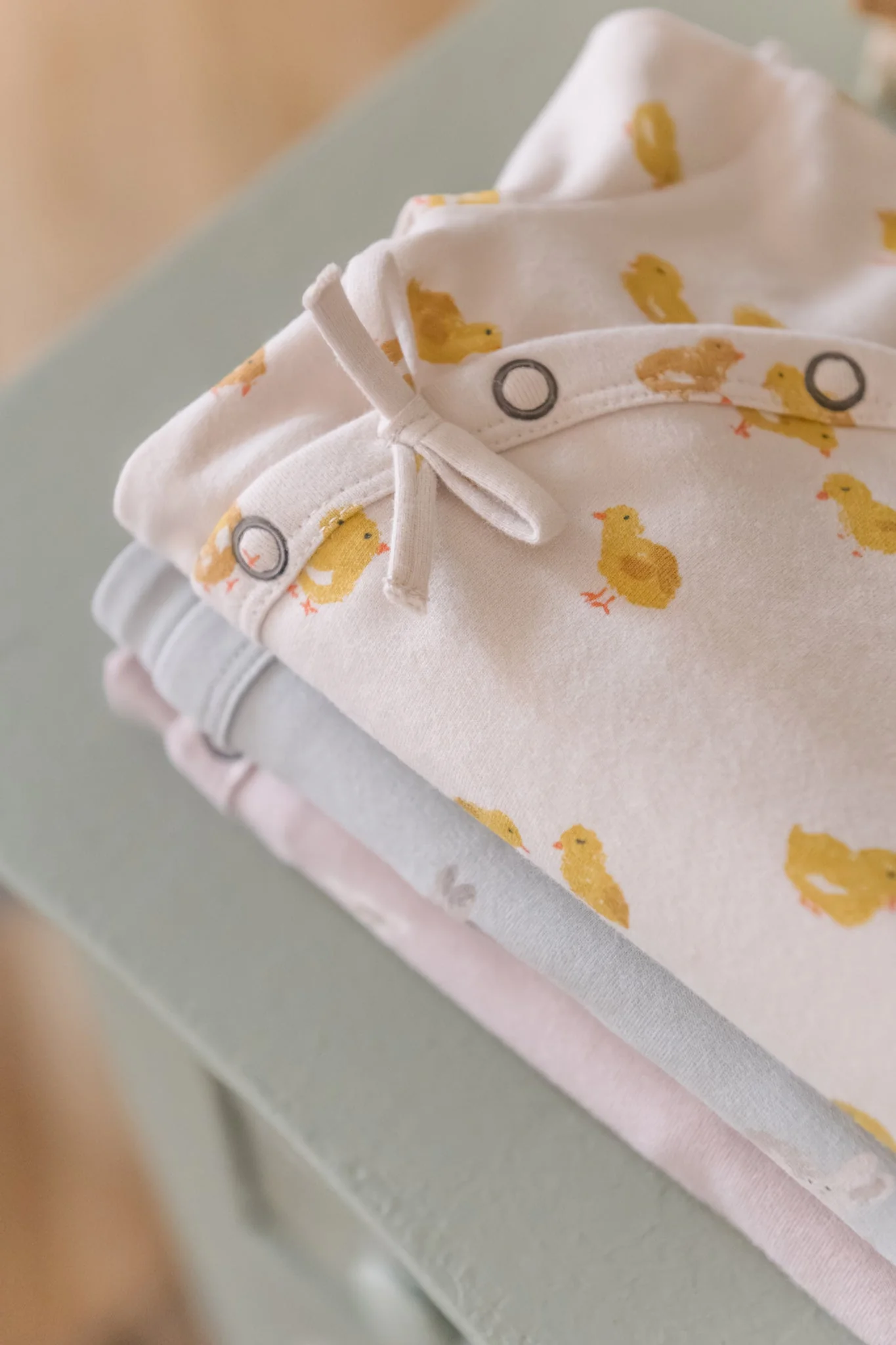 The Littles Kimono Romper - Cheerful Chick - Image 4