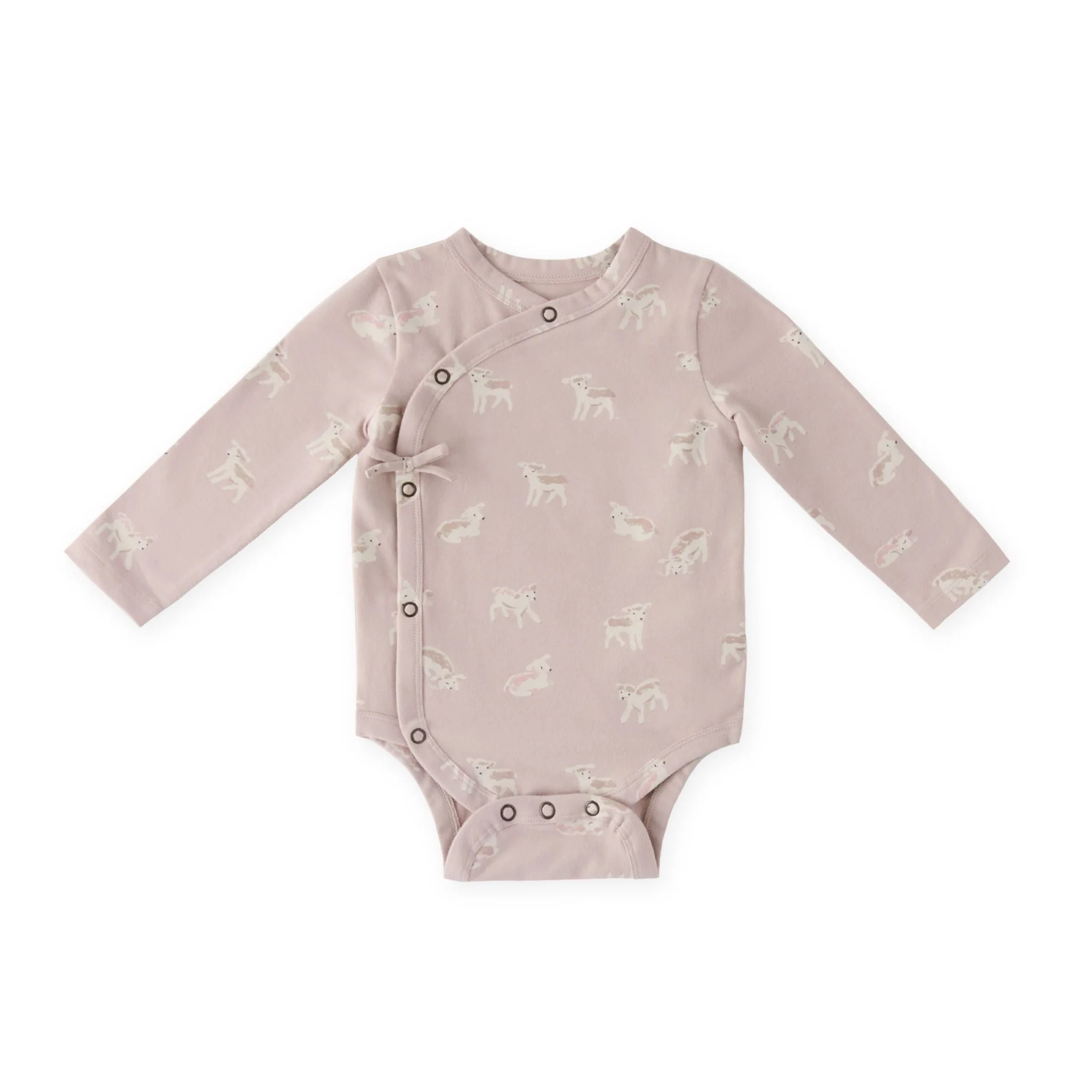 The Littles Long Sleeve Kimono One-Piece - Dear Lamb