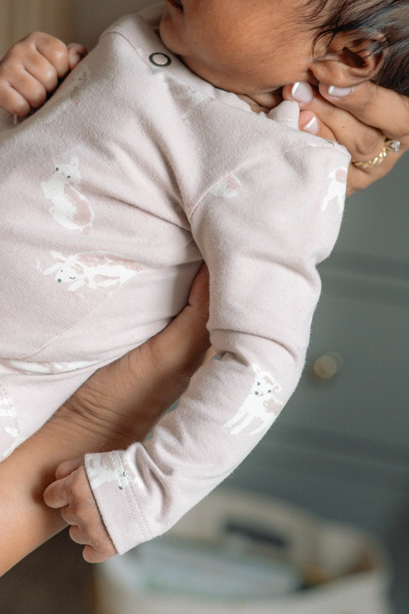 The Littles Long Sleeve Kimono One-Piece - Dear Lamb - Image 3