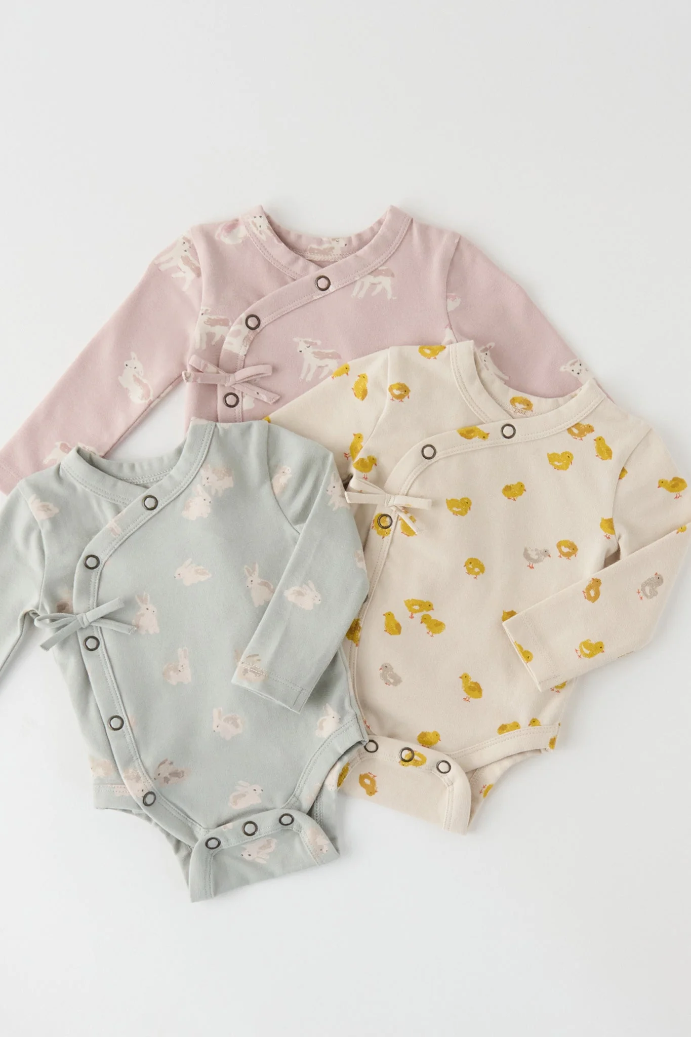 The Littles Long Sleeve Kimono One-Piece - Dear Lamb - Image 6