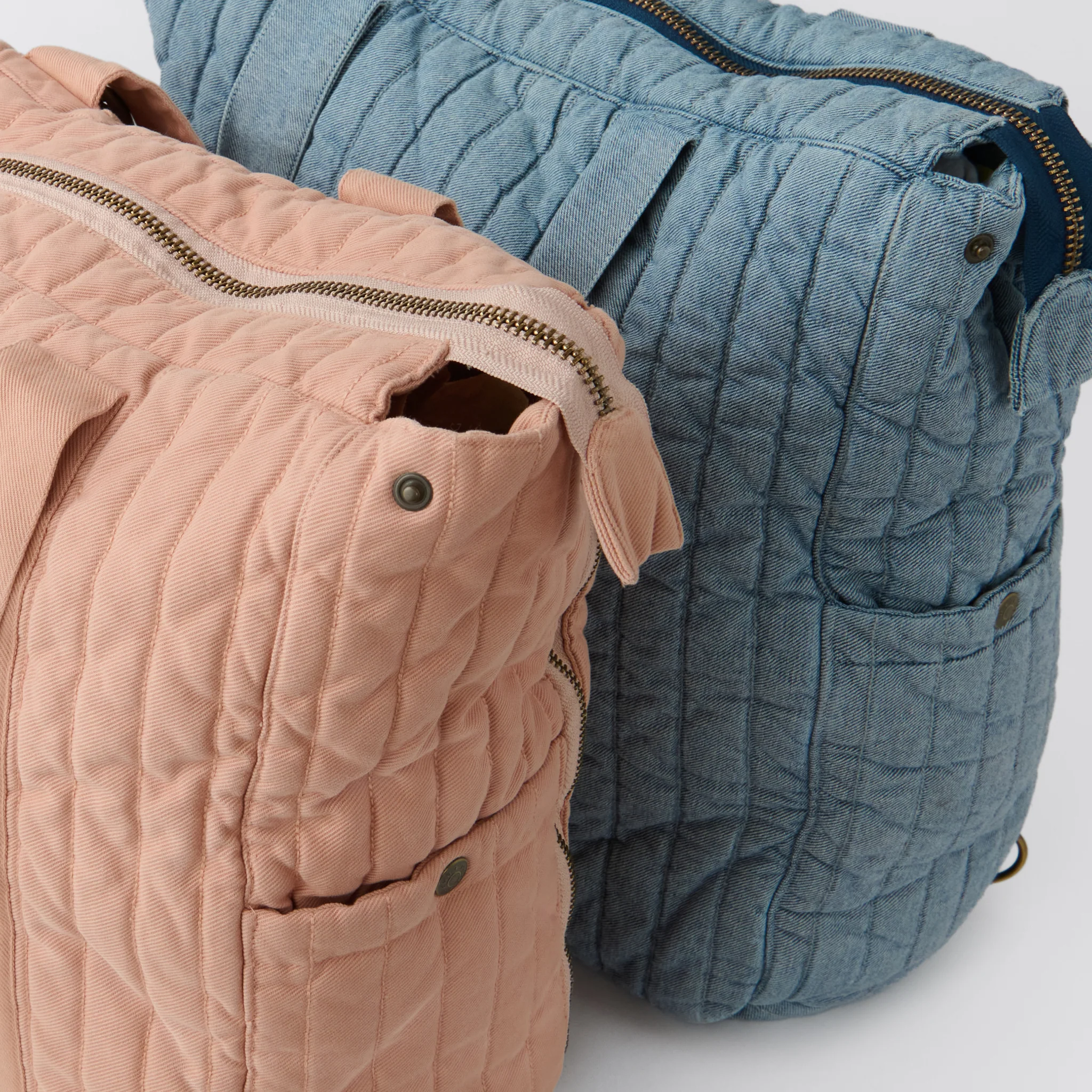 Twill Convertible Diaper Bag - Peony - Image 6