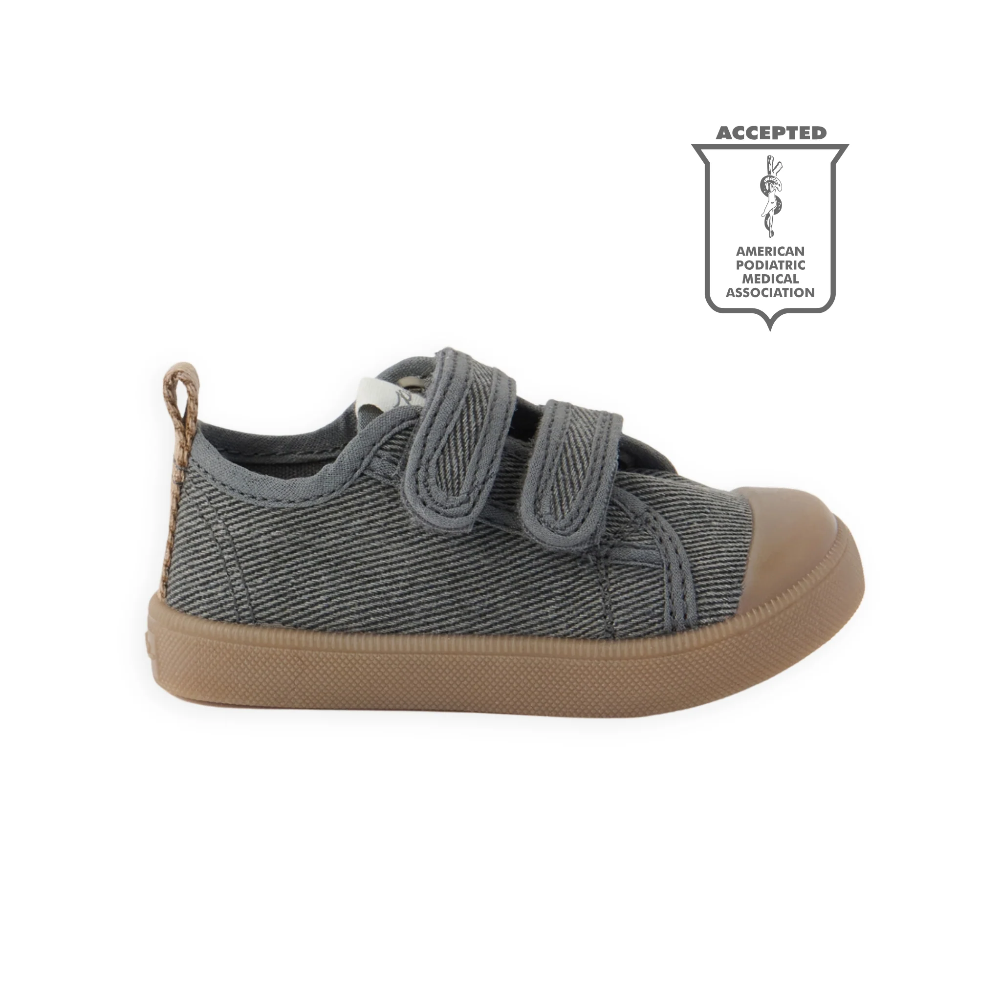 Twill Recess Sneakers - Charcoal - Image 2