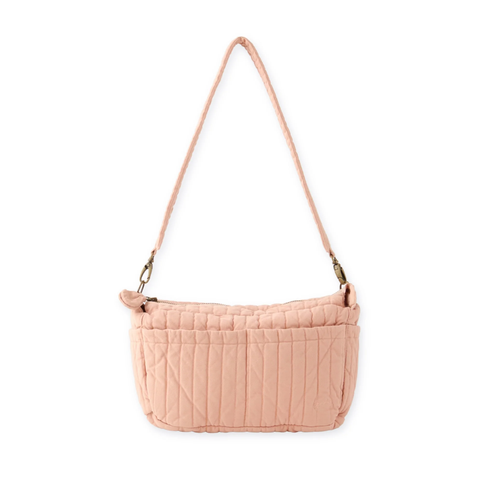 Twill Stroller Organizer Caddy - Peony - Image 2