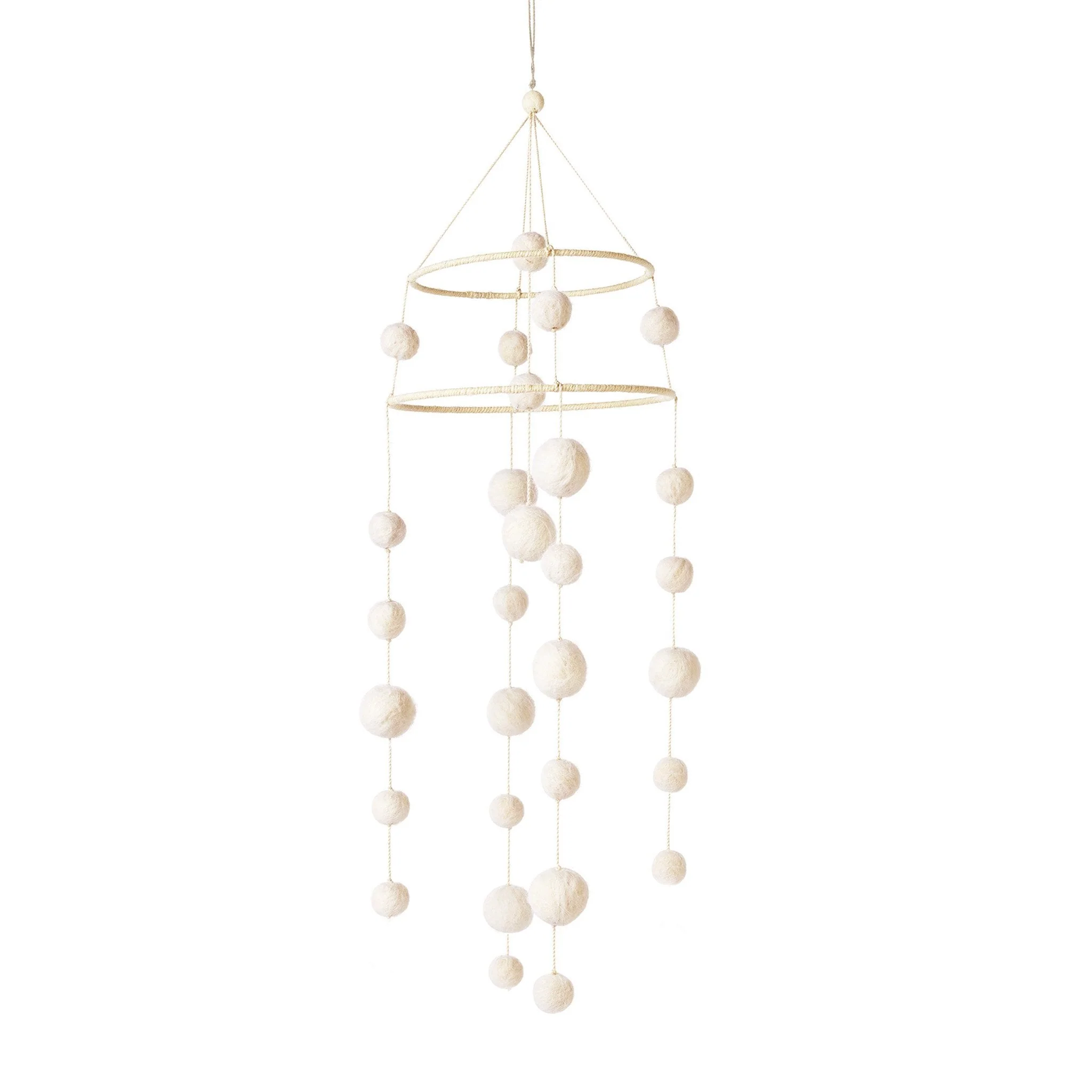 Two-Tiered Mobile - Dream-A-Little Dream Cream - Image 2