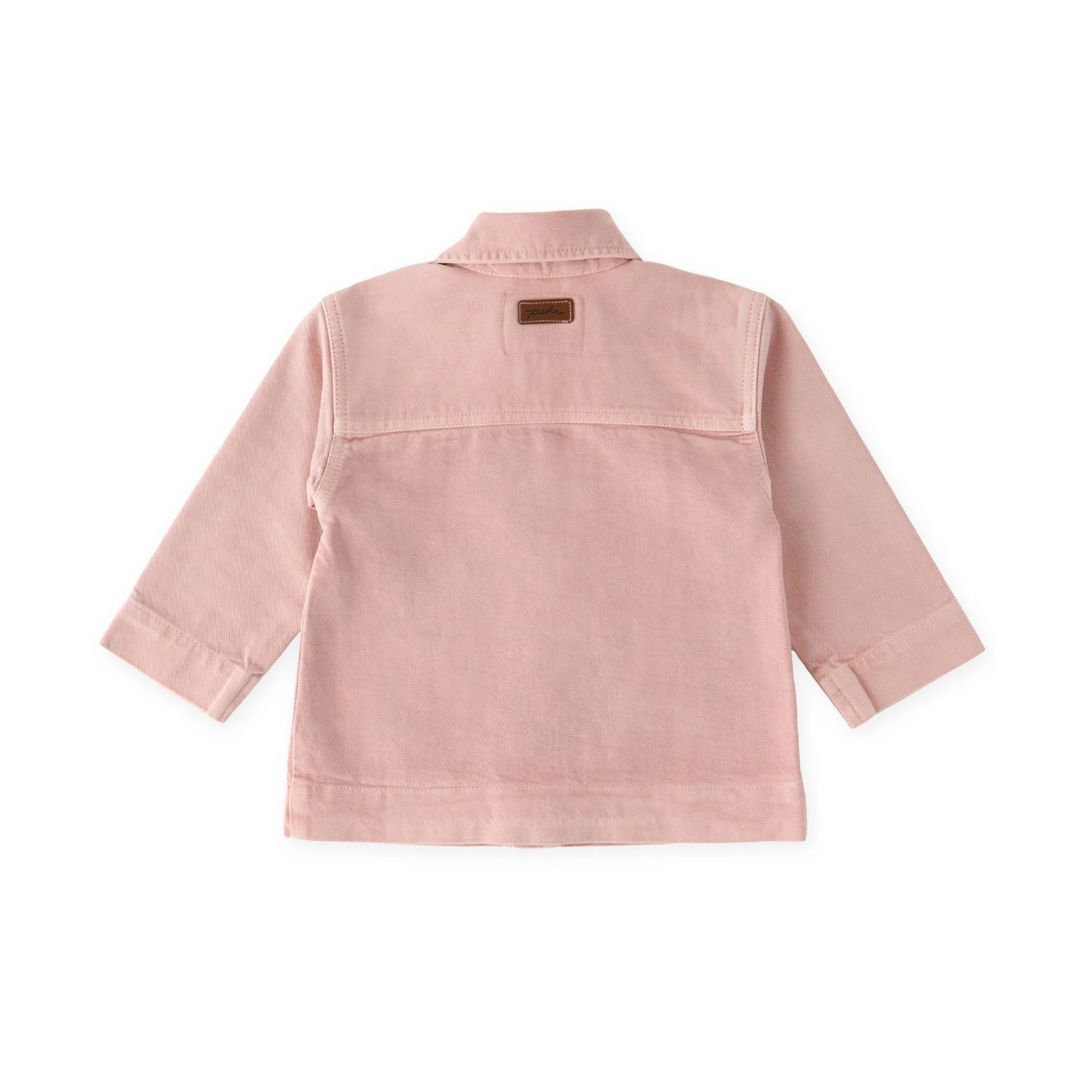 Vintage Twill Baby Chore Jacket - Peony - Image 7