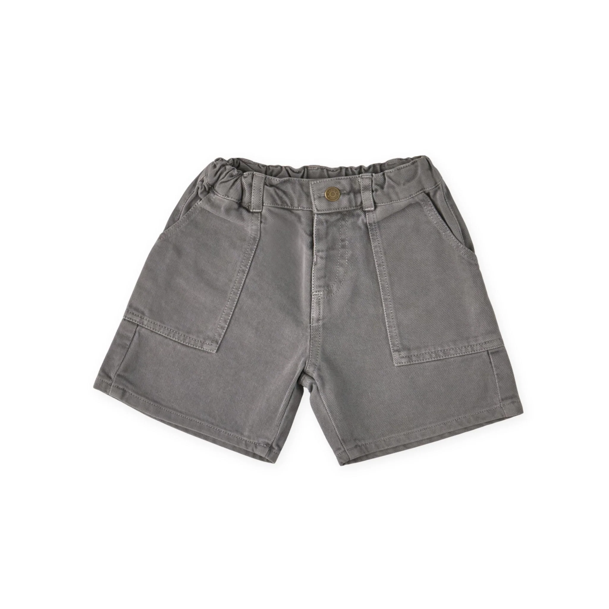 Vintage Twill Short - Charcoal