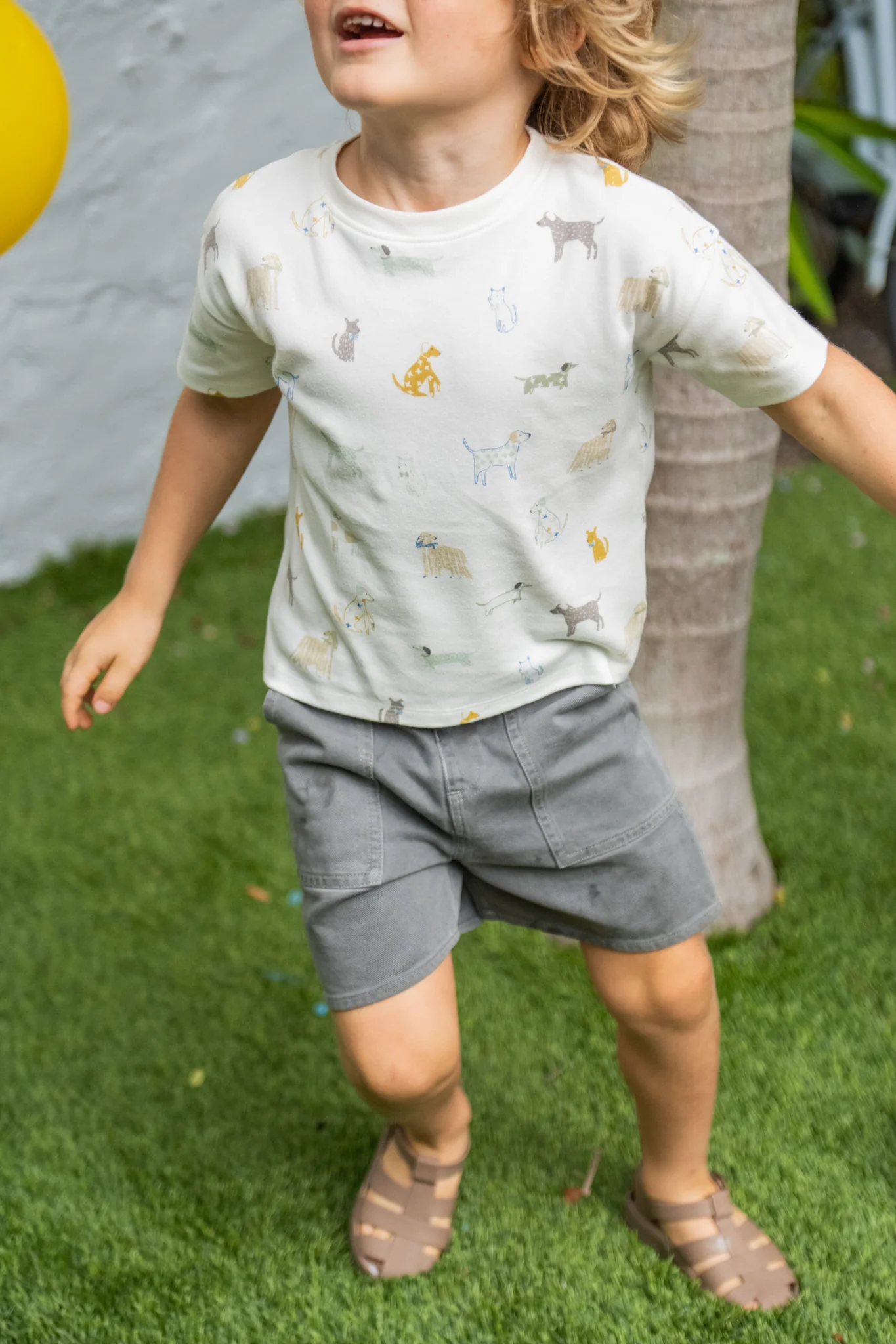 Vintage Twill Short - Charcoal - Image 3