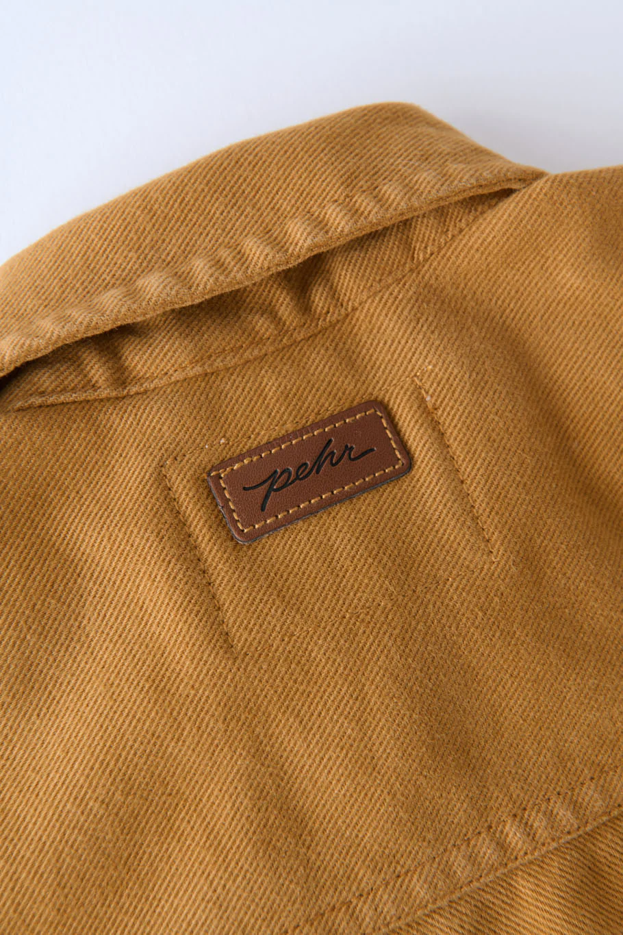Vintage Twill Toddler Chore Jacket - Caramel - Image 5