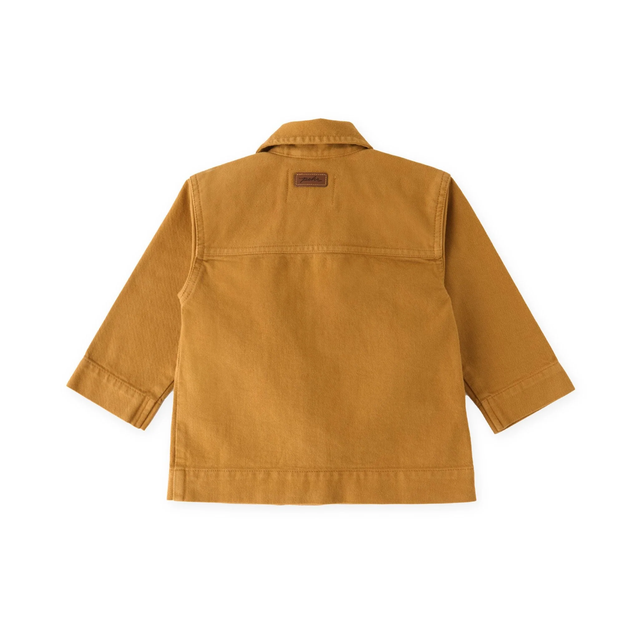 Vintage Twill Toddler Chore Jacket - Caramel - Image 8