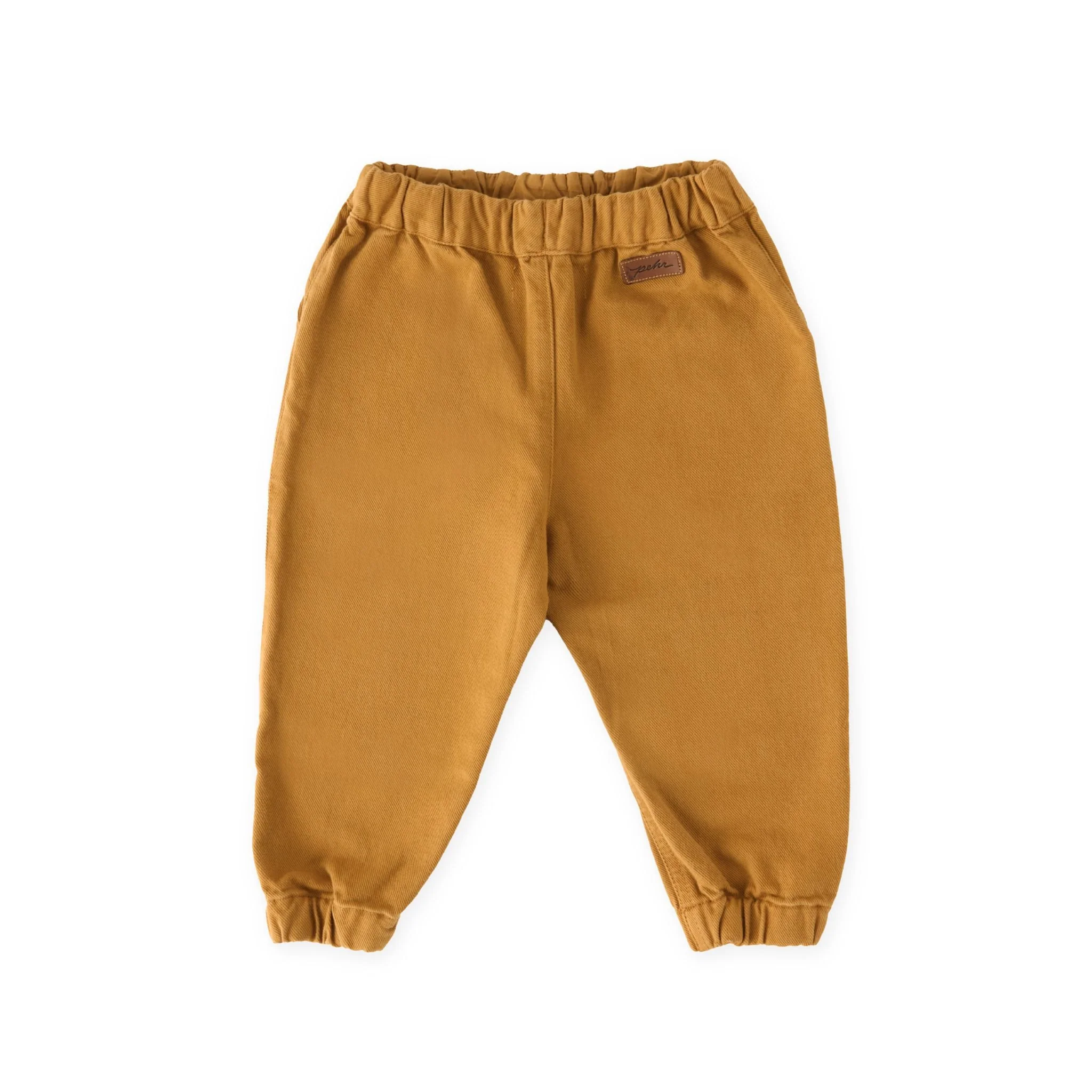 Vintage Twill Toddler Utility Jogger - Caramel - Image 4