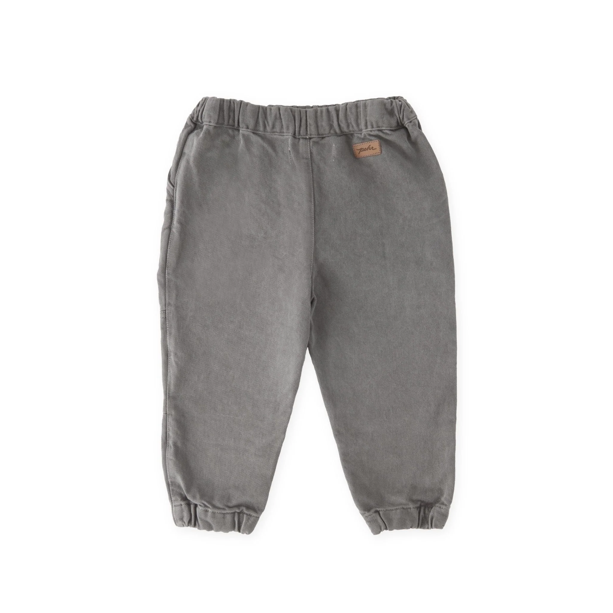 Vintage Twill Toddler Utility Jogger - Charcoal - Image 4